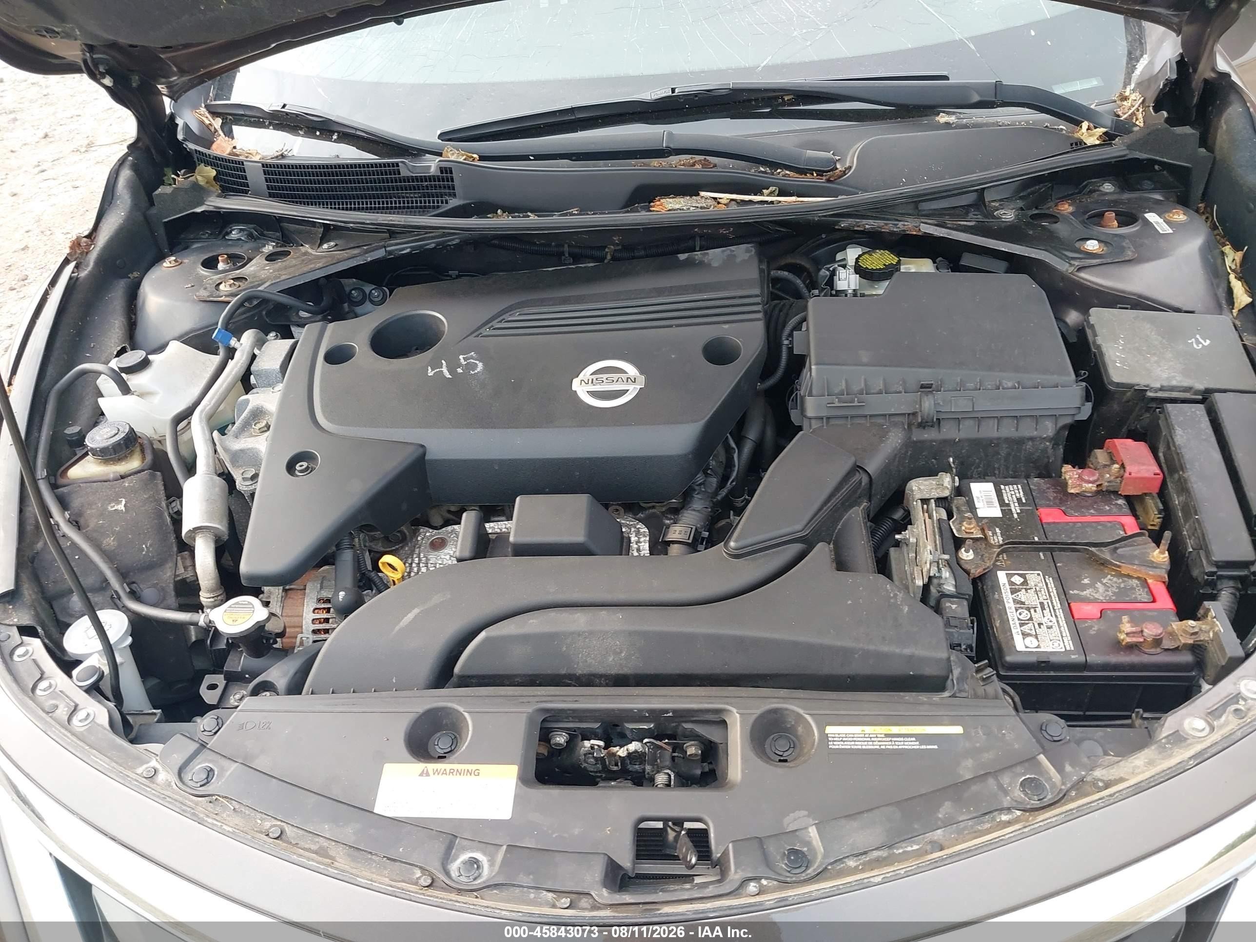 2013 Nissan Altima 2.5 Sv Brown vin: 1N4AL3AP6DN425052