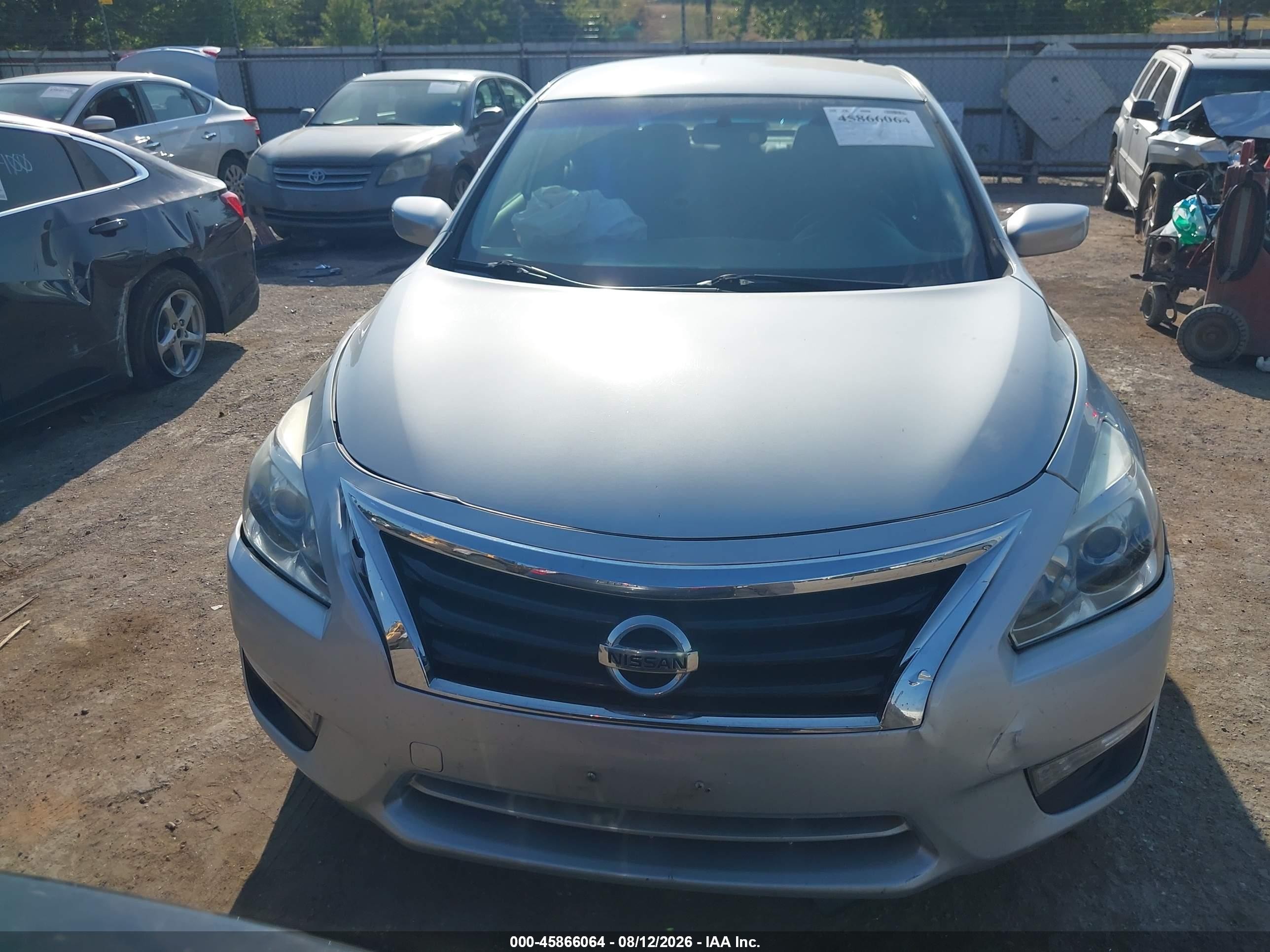 2013 Nissan Altima 2.5 S Серебряный vin: 1N4AL3AP6DN427979