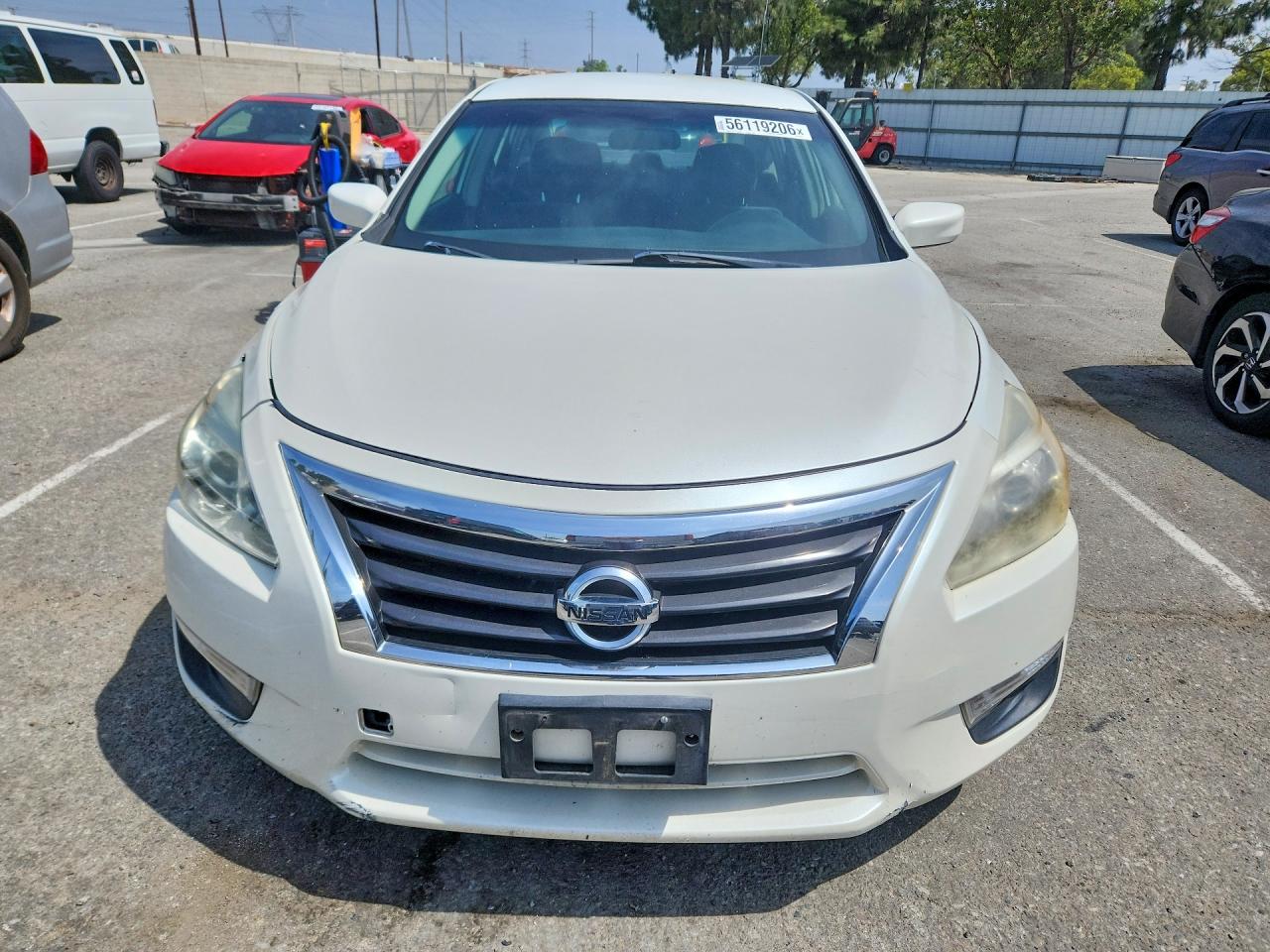 2013 Nissan Altima 2.5 White vin: 1N4AL3AP6DN428372