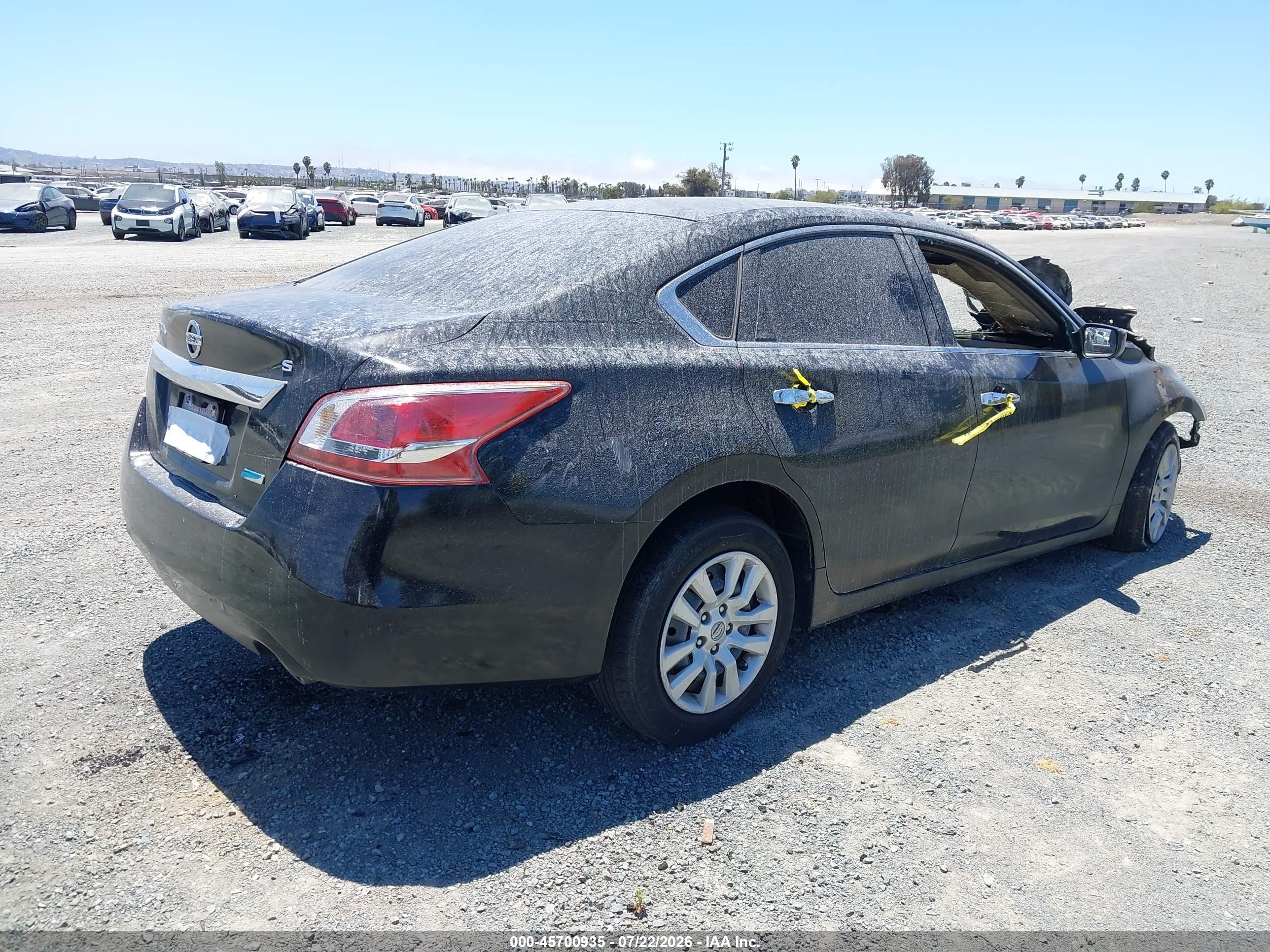 2013 Nissan Altima 2.5 S Black vin: 1N4AL3AP6DN434558