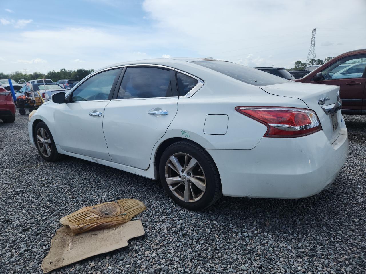 2013 Nissan Altima 2.5 White vin: 1N4AL3AP6DN436570