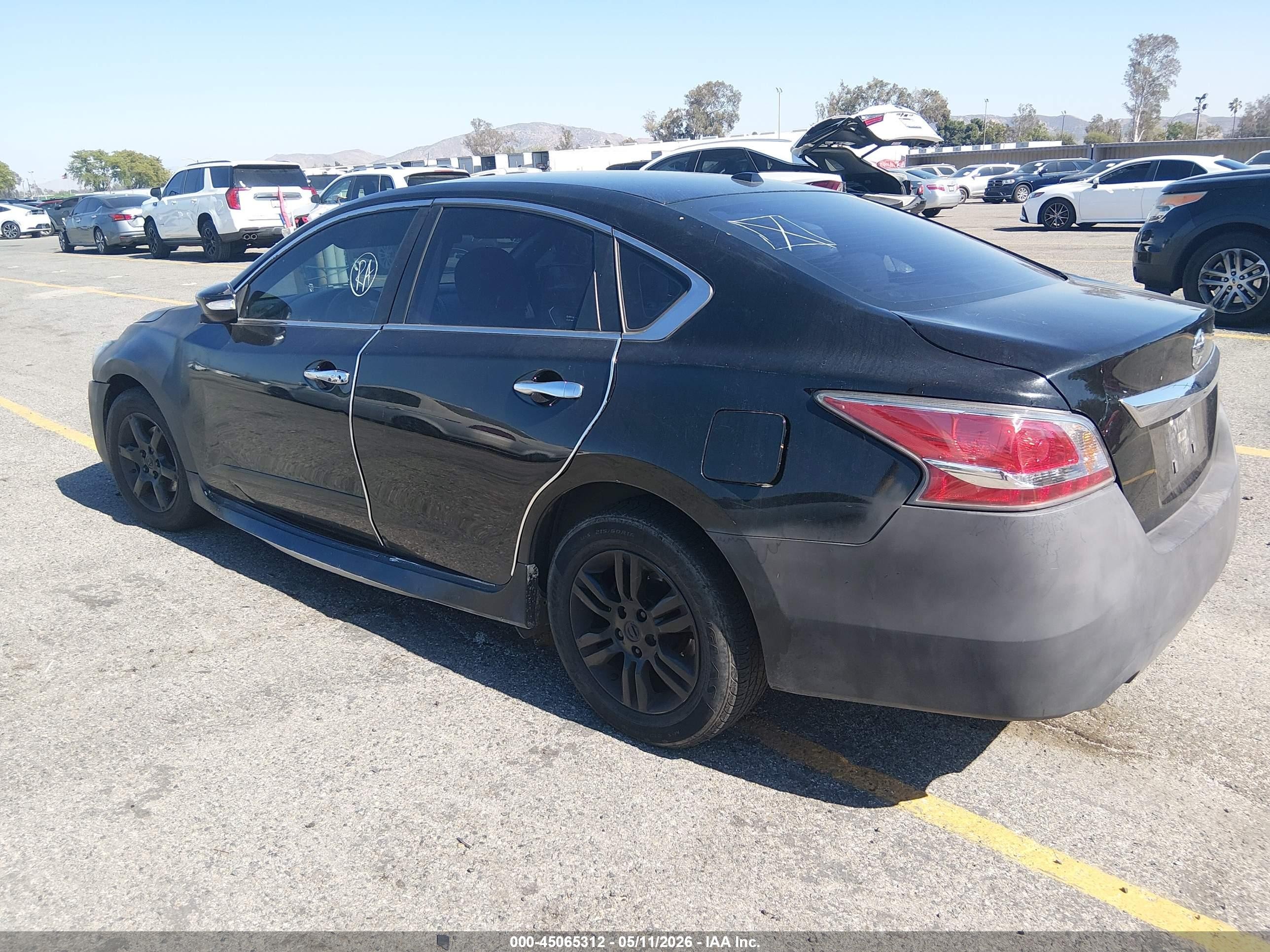 2013 Nissan Altima 2.5 Sv Black vin: 1N4AL3AP6DN440635