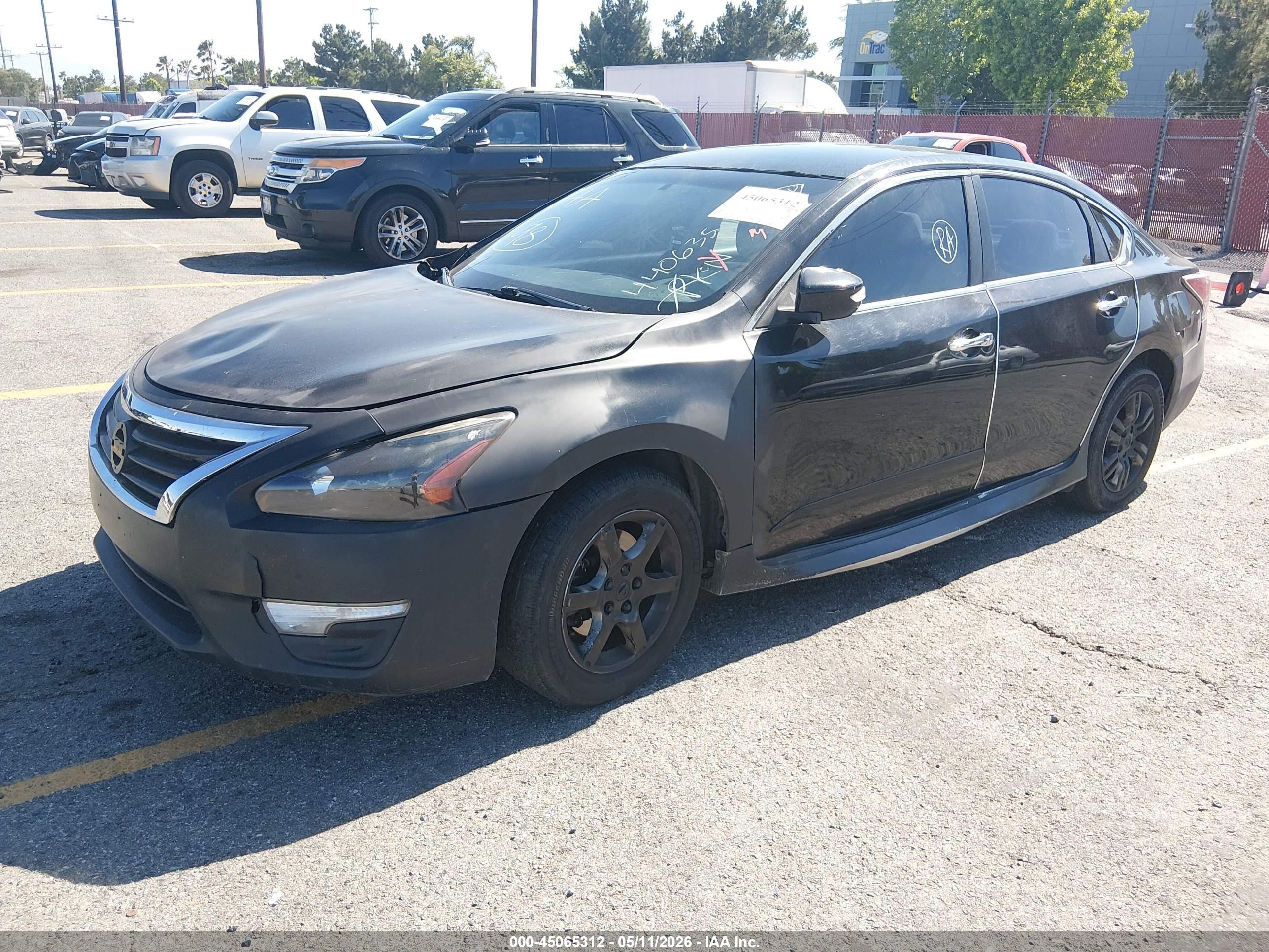 2013 Nissan Altima 2.5 Sv Black vin: 1N4AL3AP6DN440635