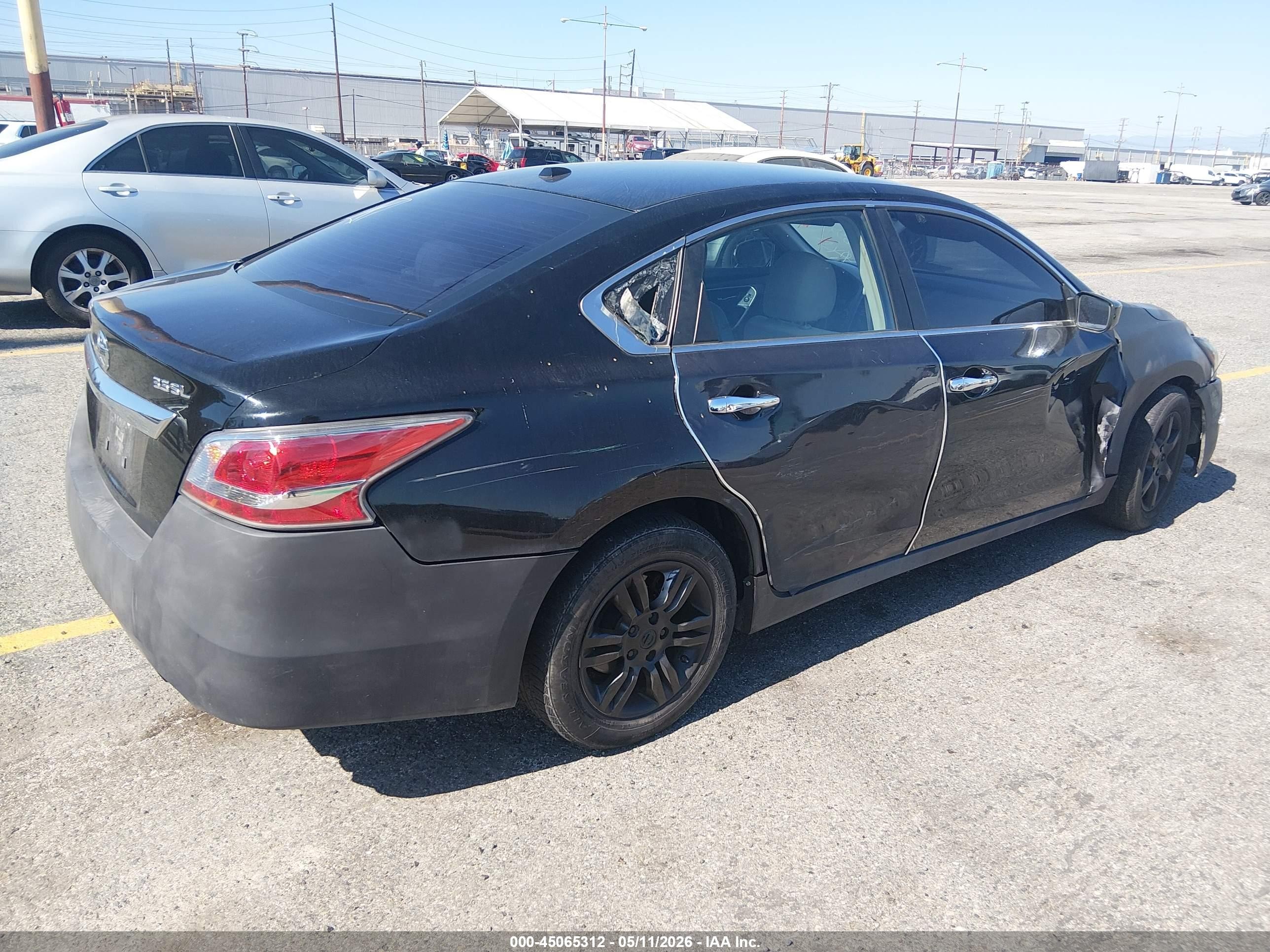2013 Nissan Altima 2.5 Sv Black vin: 1N4AL3AP6DN440635