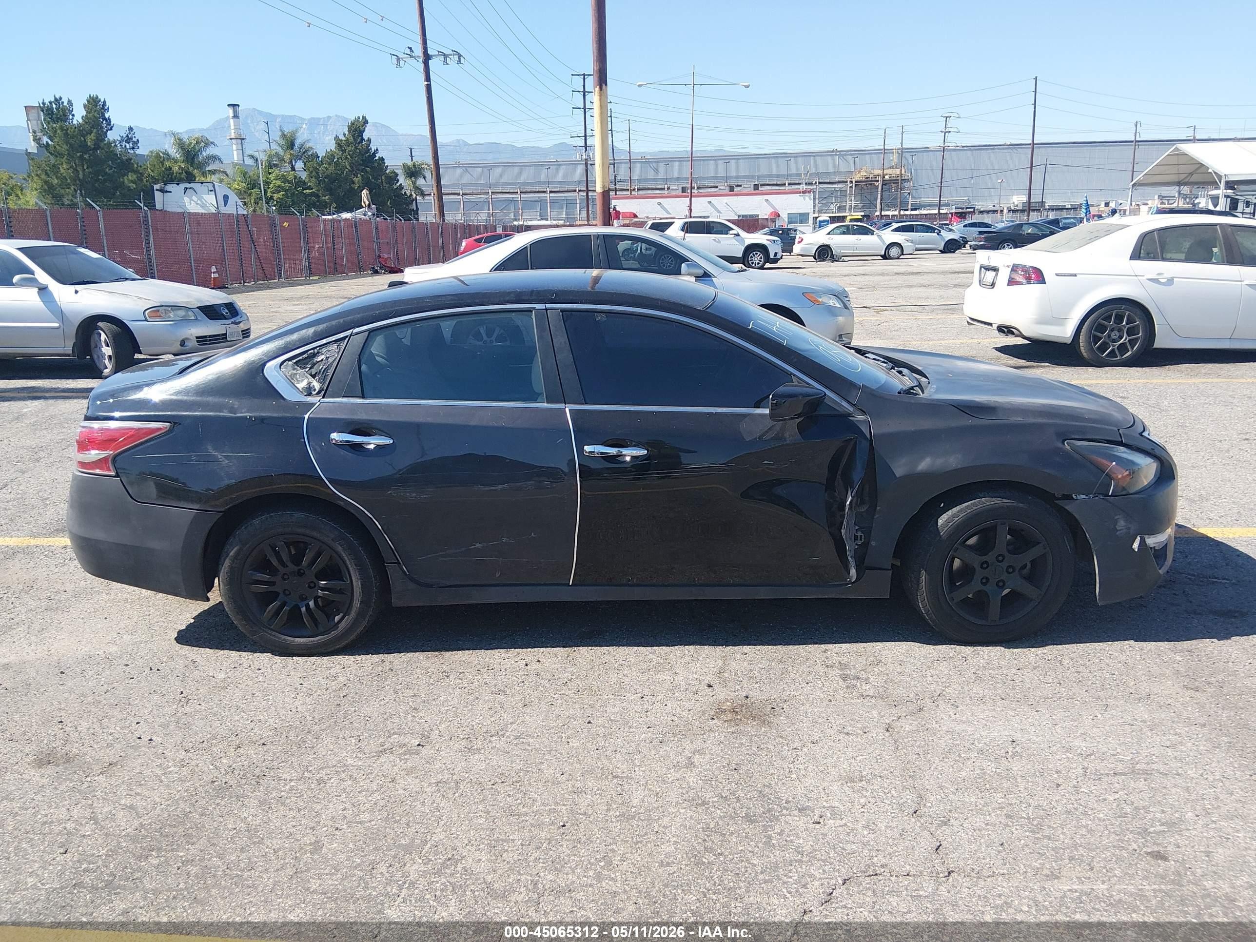 2013 Nissan Altima 2.5 Sv Black vin: 1N4AL3AP6DN440635