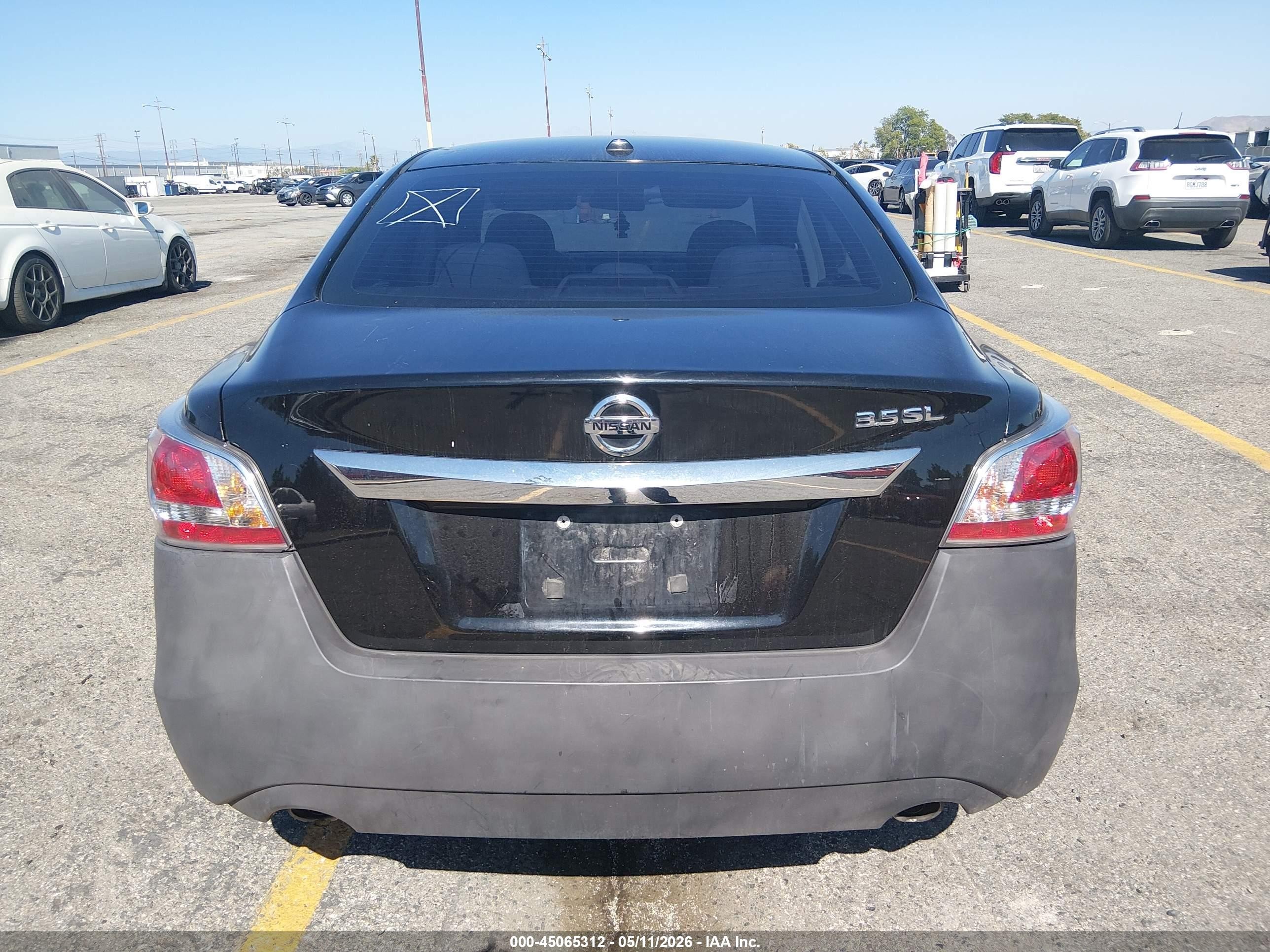2013 Nissan Altima 2.5 Sv Black vin: 1N4AL3AP6DN440635