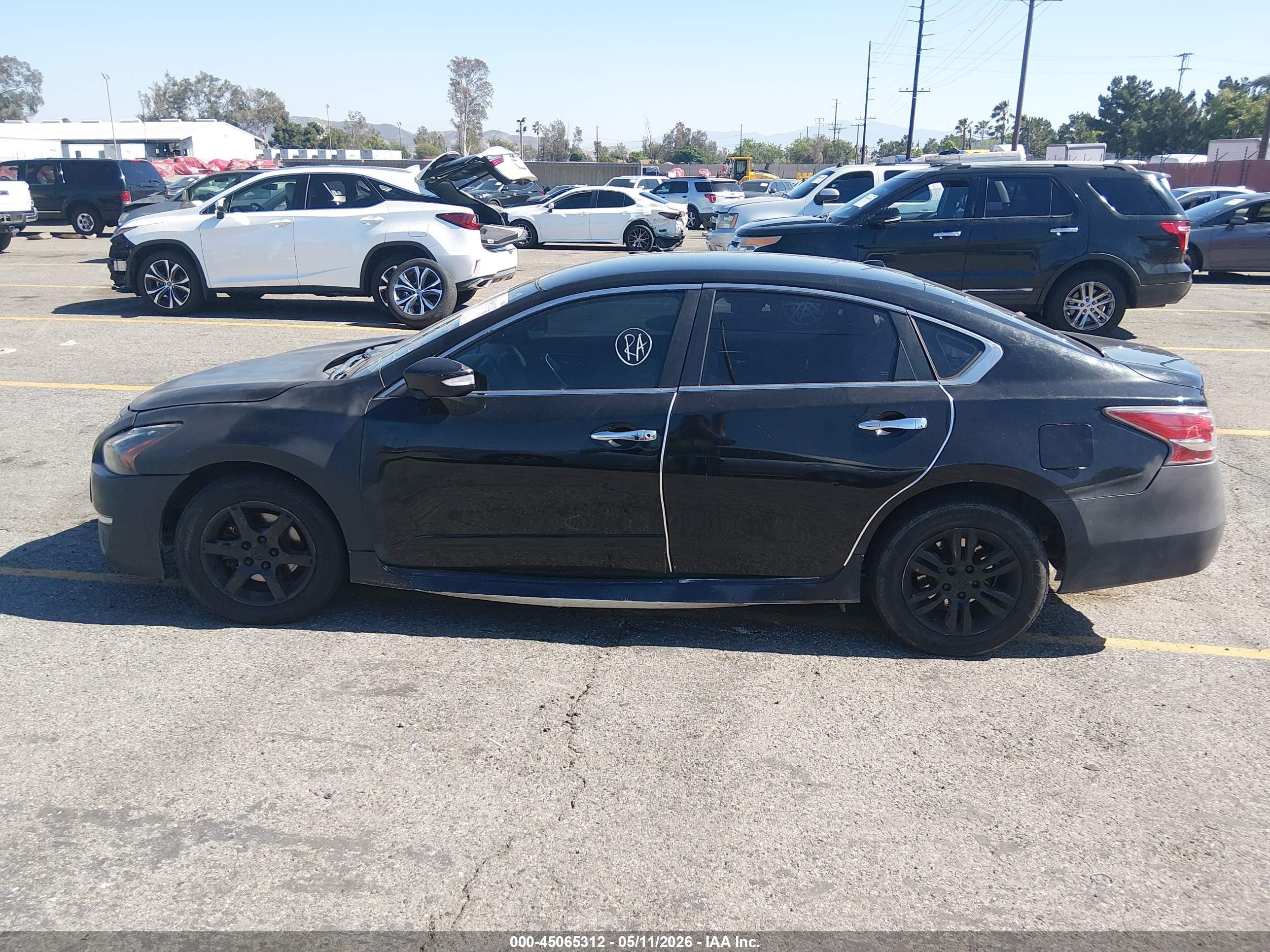 2013 Nissan Altima 2.5 Sv Black vin: 1N4AL3AP6DN440635