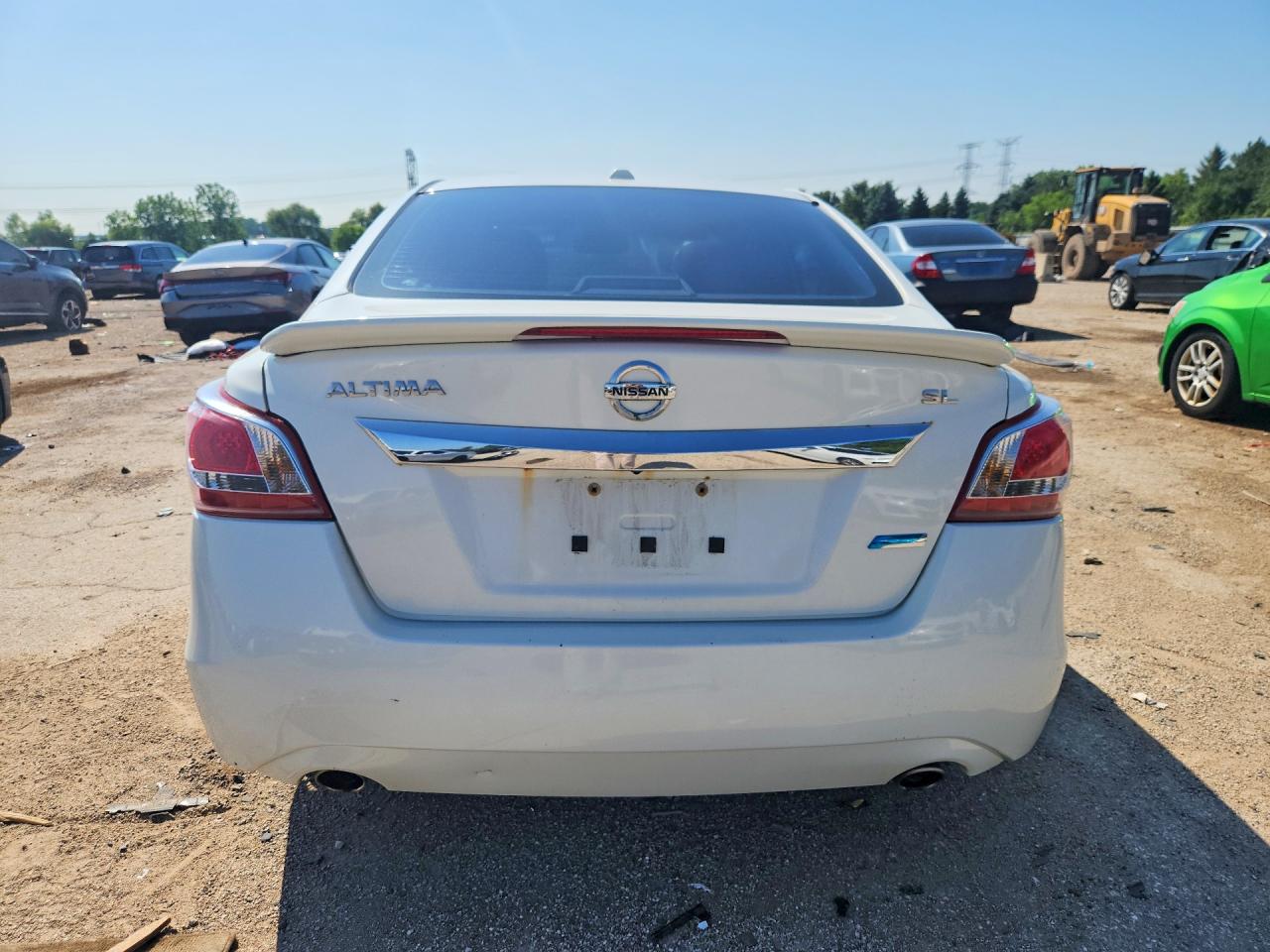 2013 Nissan Altima 2.5 White vin: 1N4AL3AP6DN453143