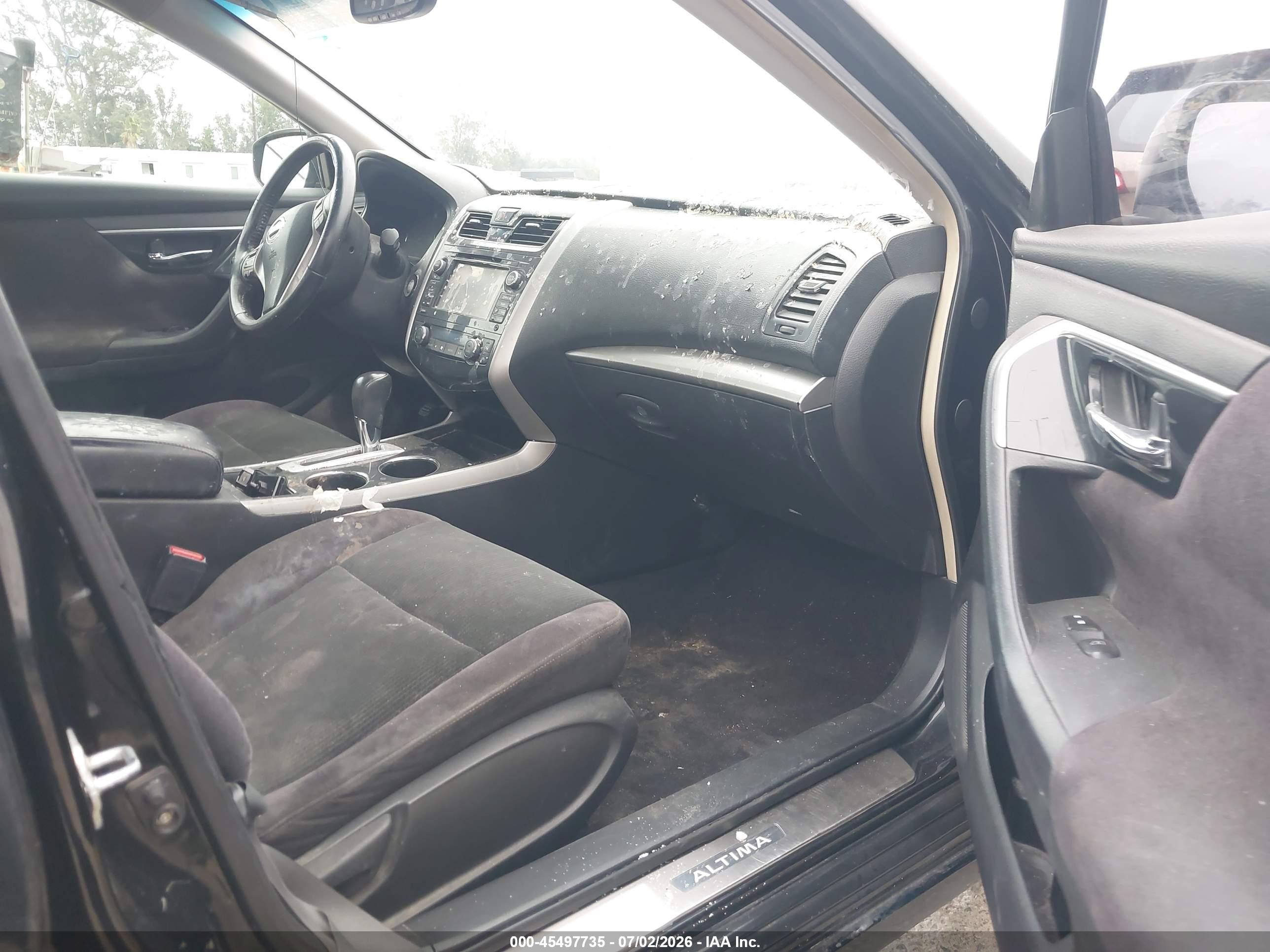 2013 Nissan Altima 2.5 Sv Black vin: 1N4AL3AP6DN464448