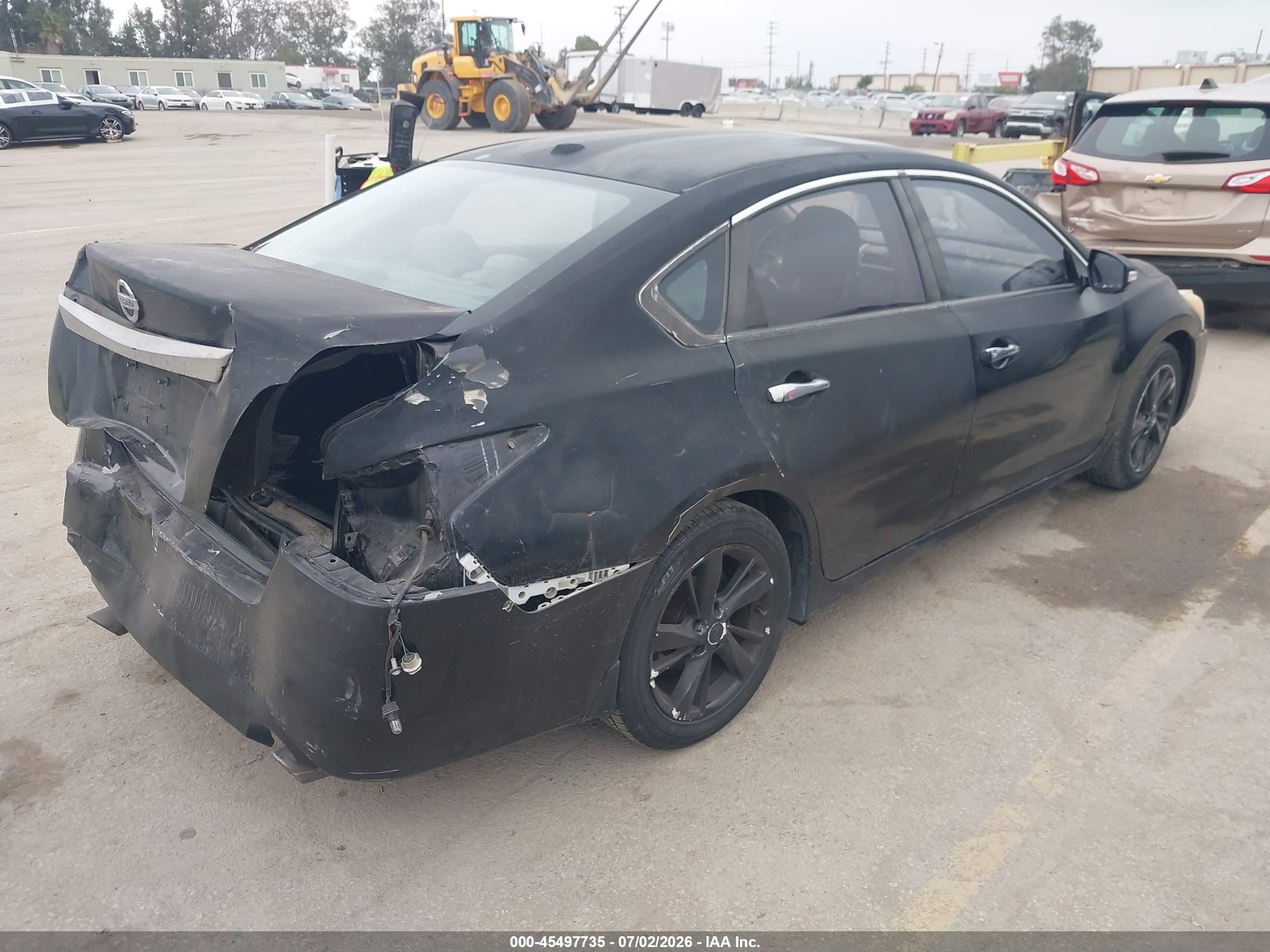 2013 Nissan Altima 2.5 Sv Black vin: 1N4AL3AP6DN464448