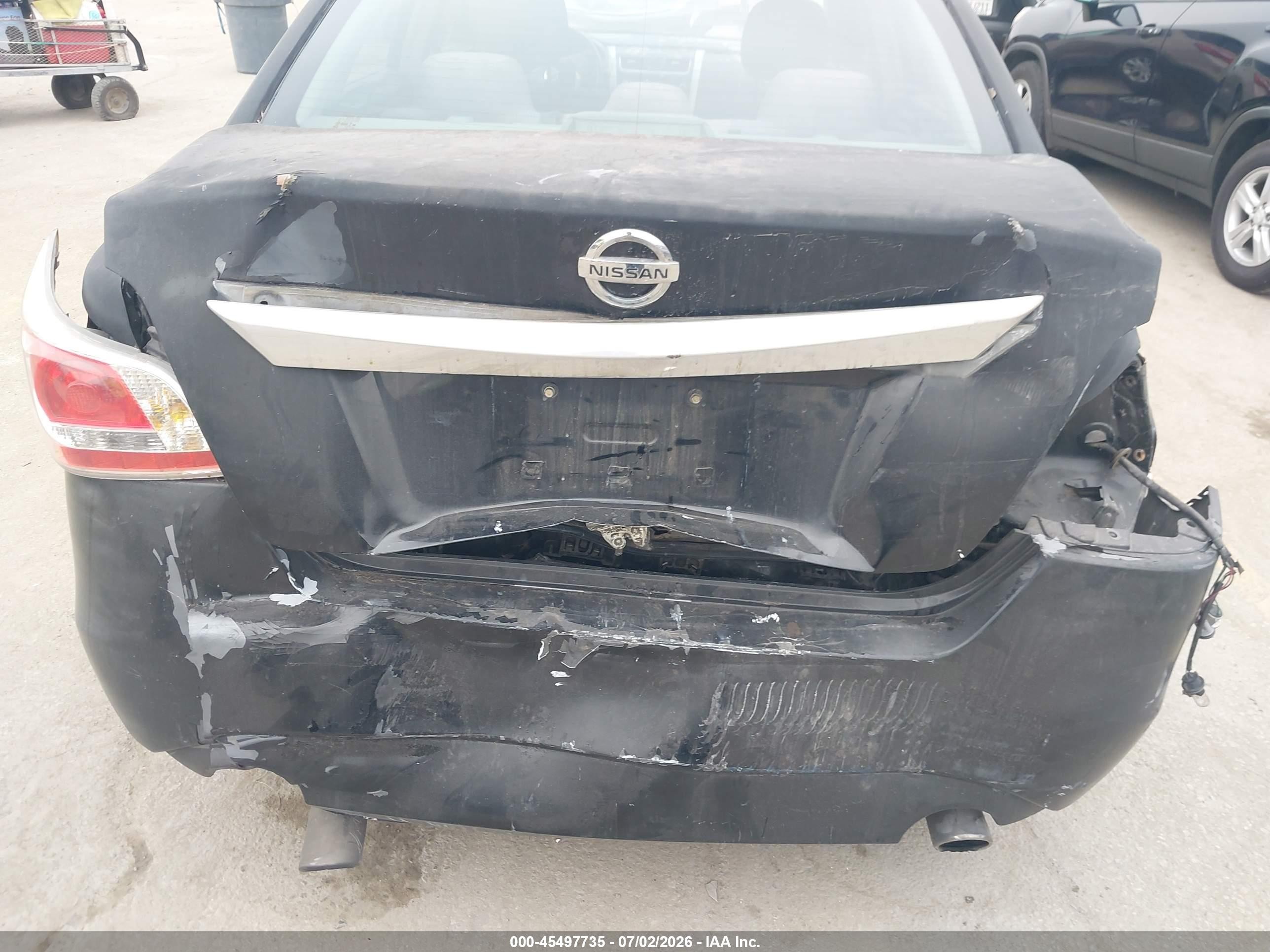 2013 Nissan Altima 2.5 Sv Black vin: 1N4AL3AP6DN464448