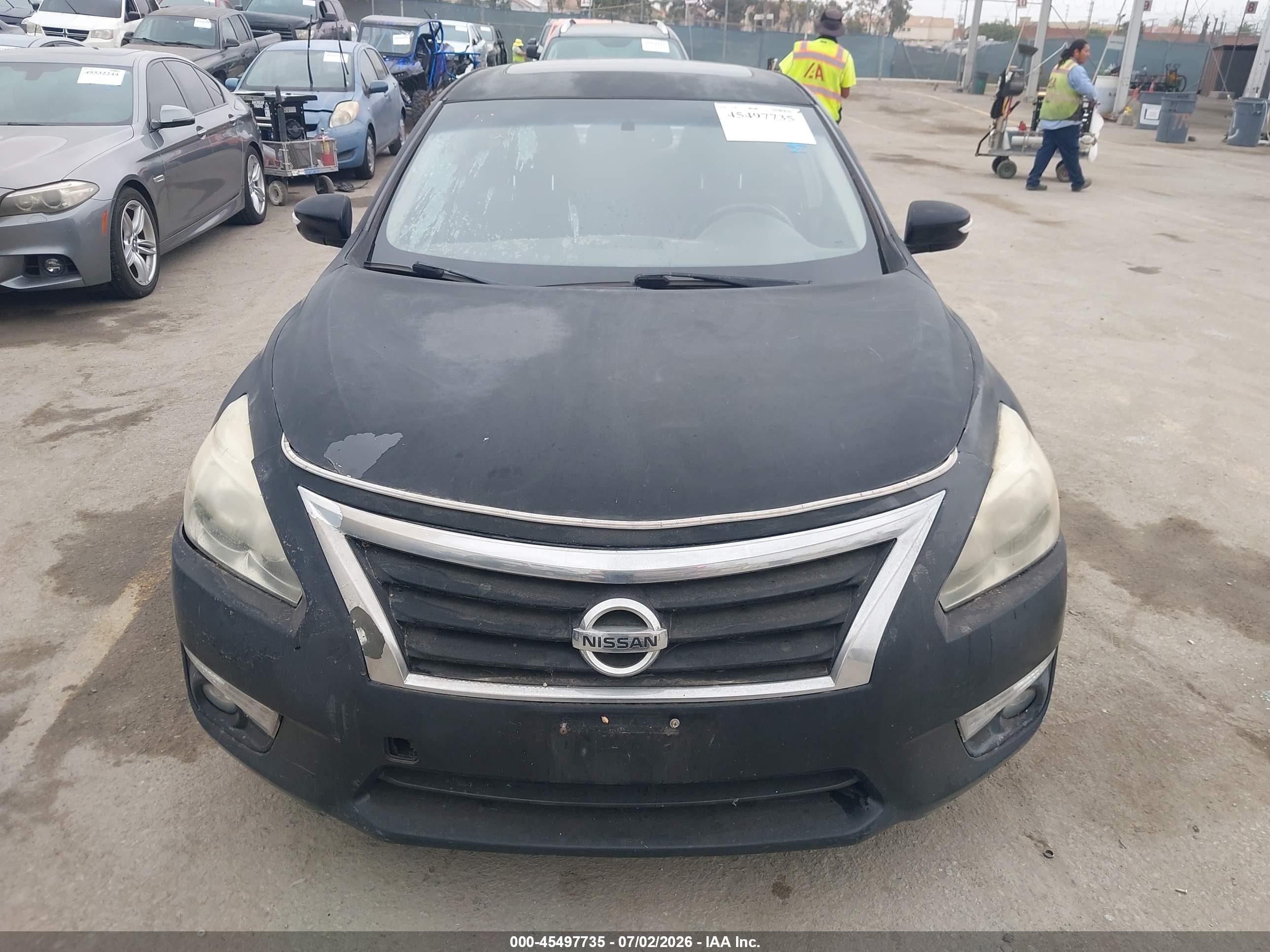 2013 Nissan Altima 2.5 Sv Black vin: 1N4AL3AP6DN464448