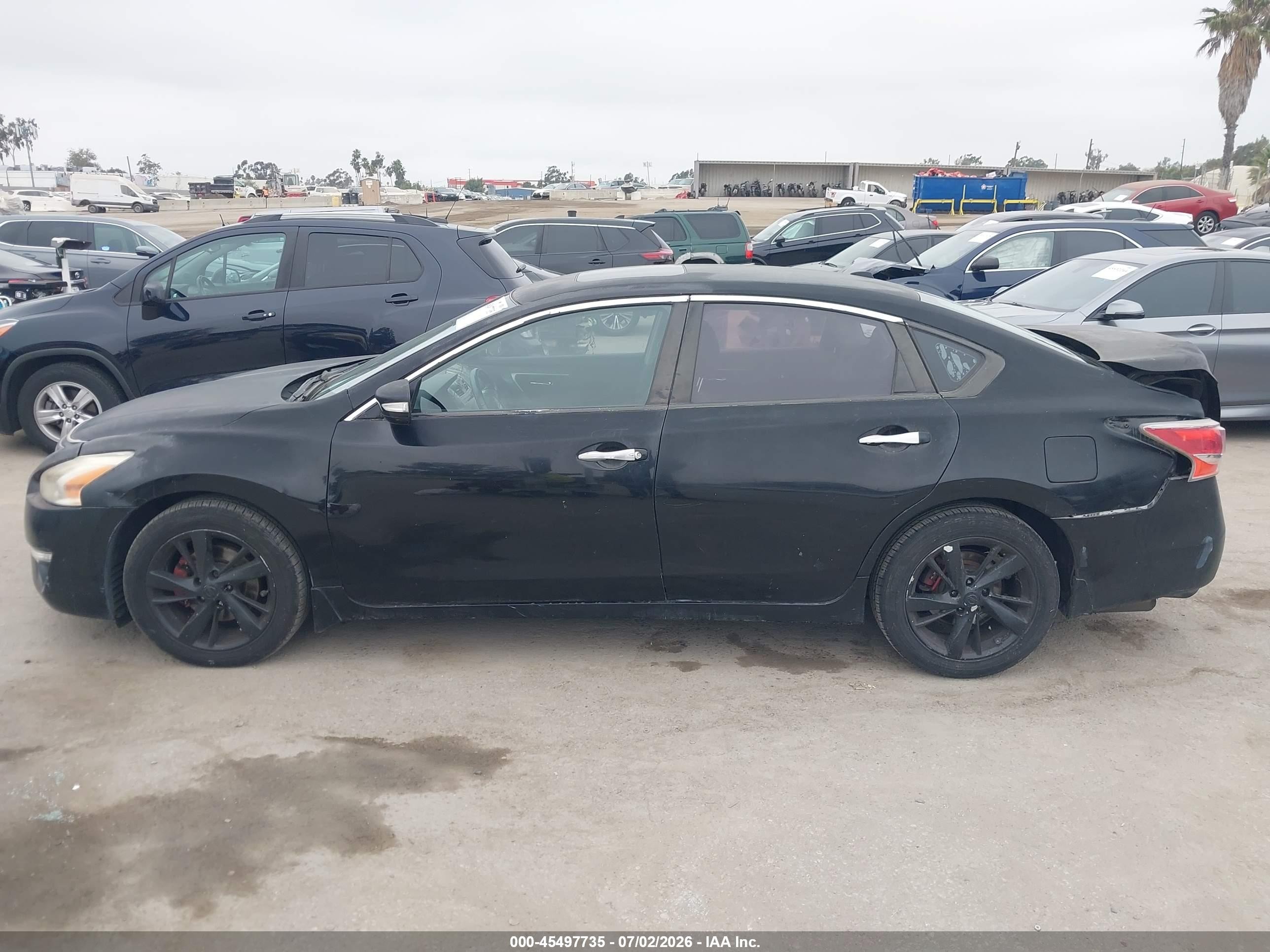 2013 Nissan Altima 2.5 Sv Black vin: 1N4AL3AP6DN464448