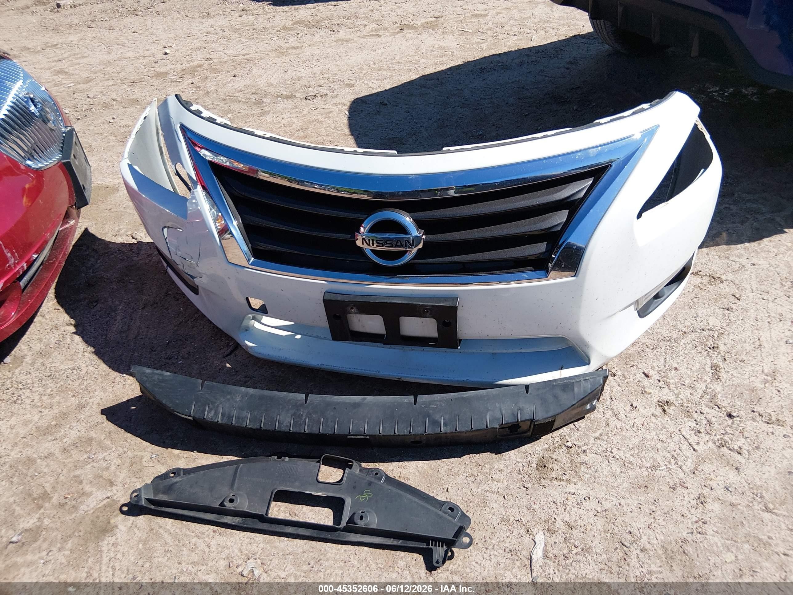 2013 Nissan Altima 2.5 Sl White vin: 1N4AL3AP6DN470850