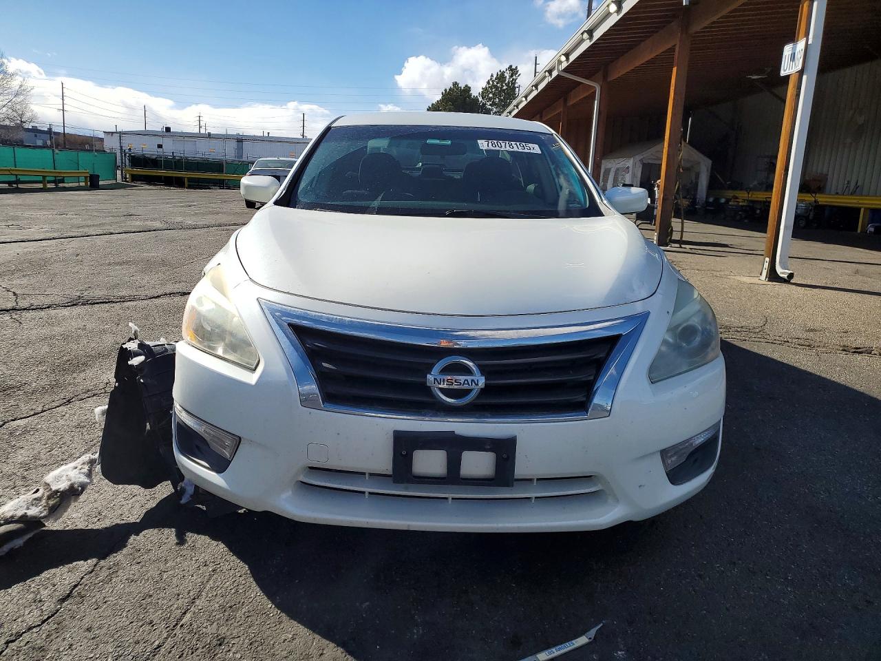 2013 Nissan Altima 2.5 White vin: 1N4AL3AP6DN479256