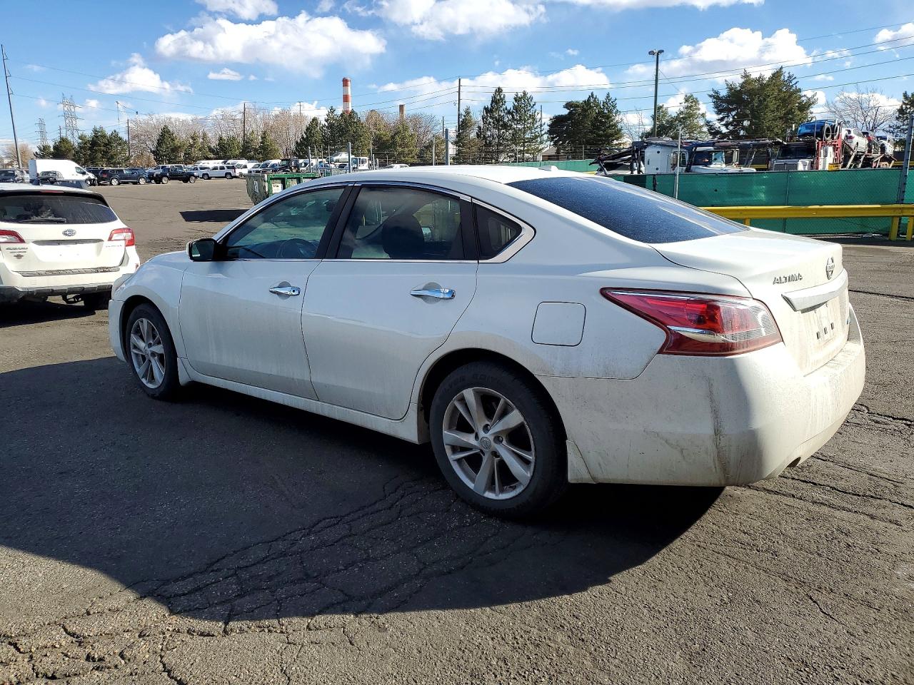 2013 Nissan Altima 2.5 White vin: 1N4AL3AP6DN479256