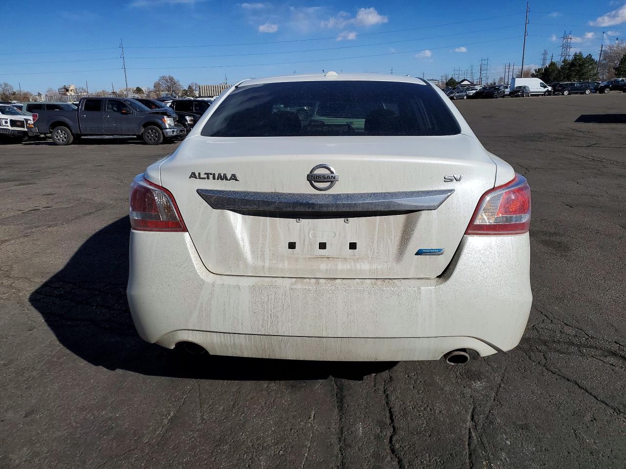2013 Nissan Altima 2.5 White vin: 1N4AL3AP6DN479256