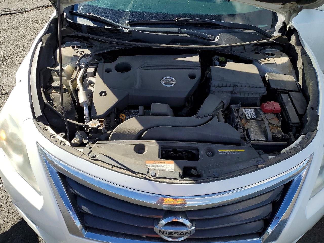 2013 Nissan Altima 2.5 White vin: 1N4AL3AP6DN479256
