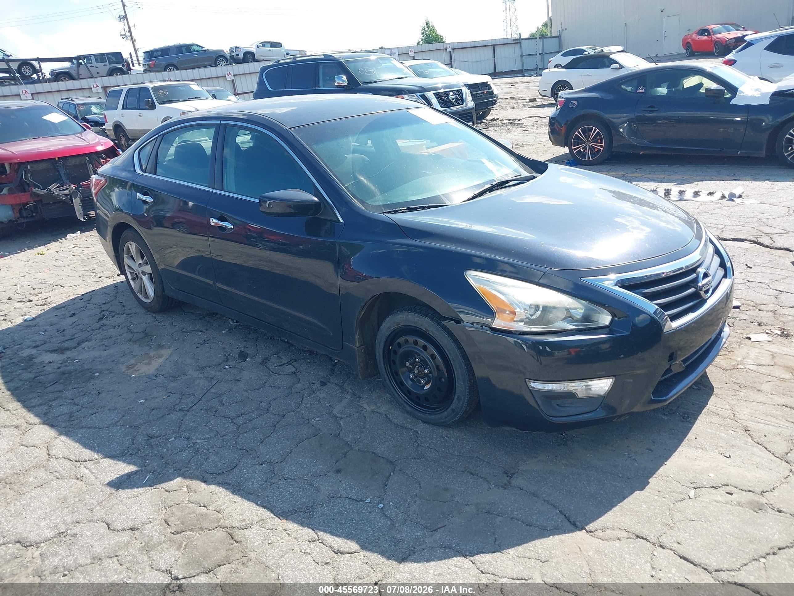 2013 Nissan Altima 2.5 Sv Navy vin: 1N4AL3AP6DN483811