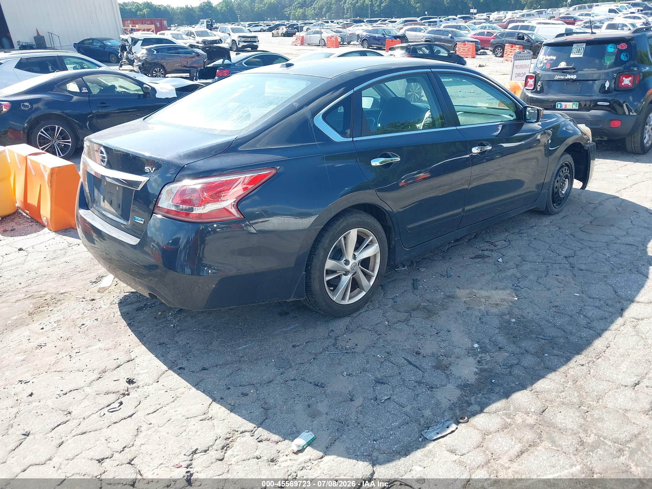 2013 Nissan Altima 2.5 Sv Navy vin: 1N4AL3AP6DN483811