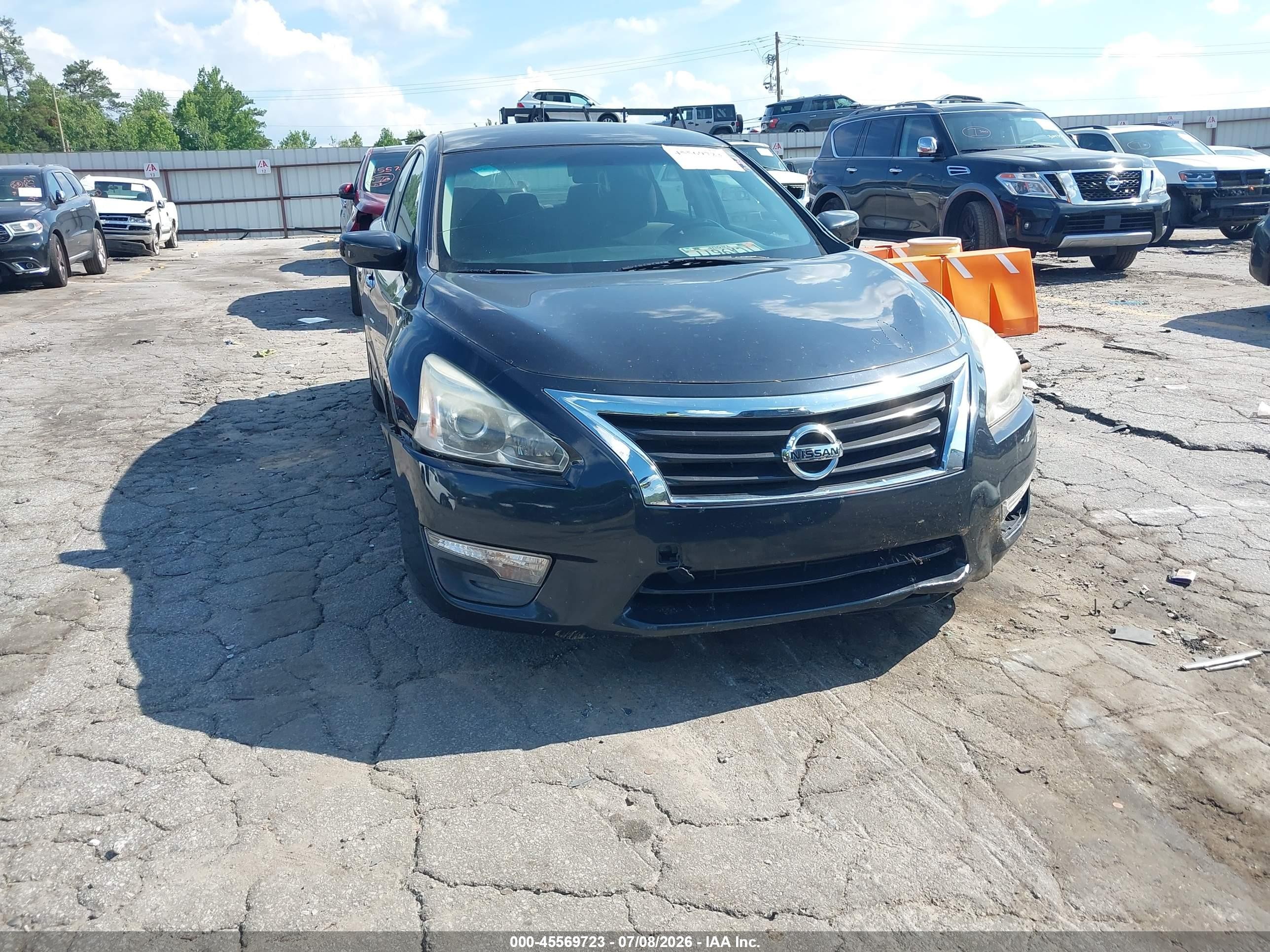 2013 Nissan Altima 2.5 Sv Navy vin: 1N4AL3AP6DN483811