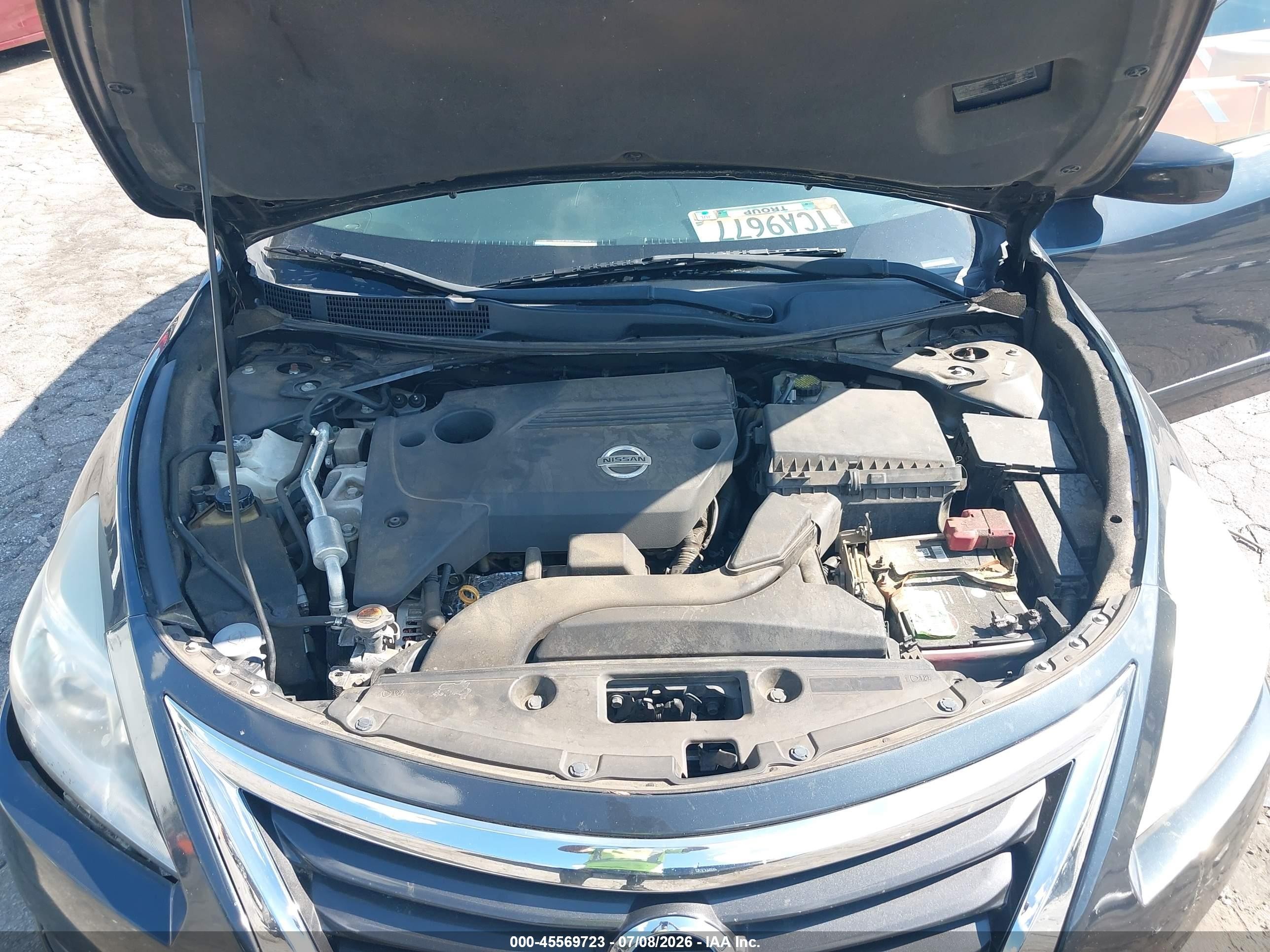 2013 Nissan Altima 2.5 Sv Navy vin: 1N4AL3AP6DN483811