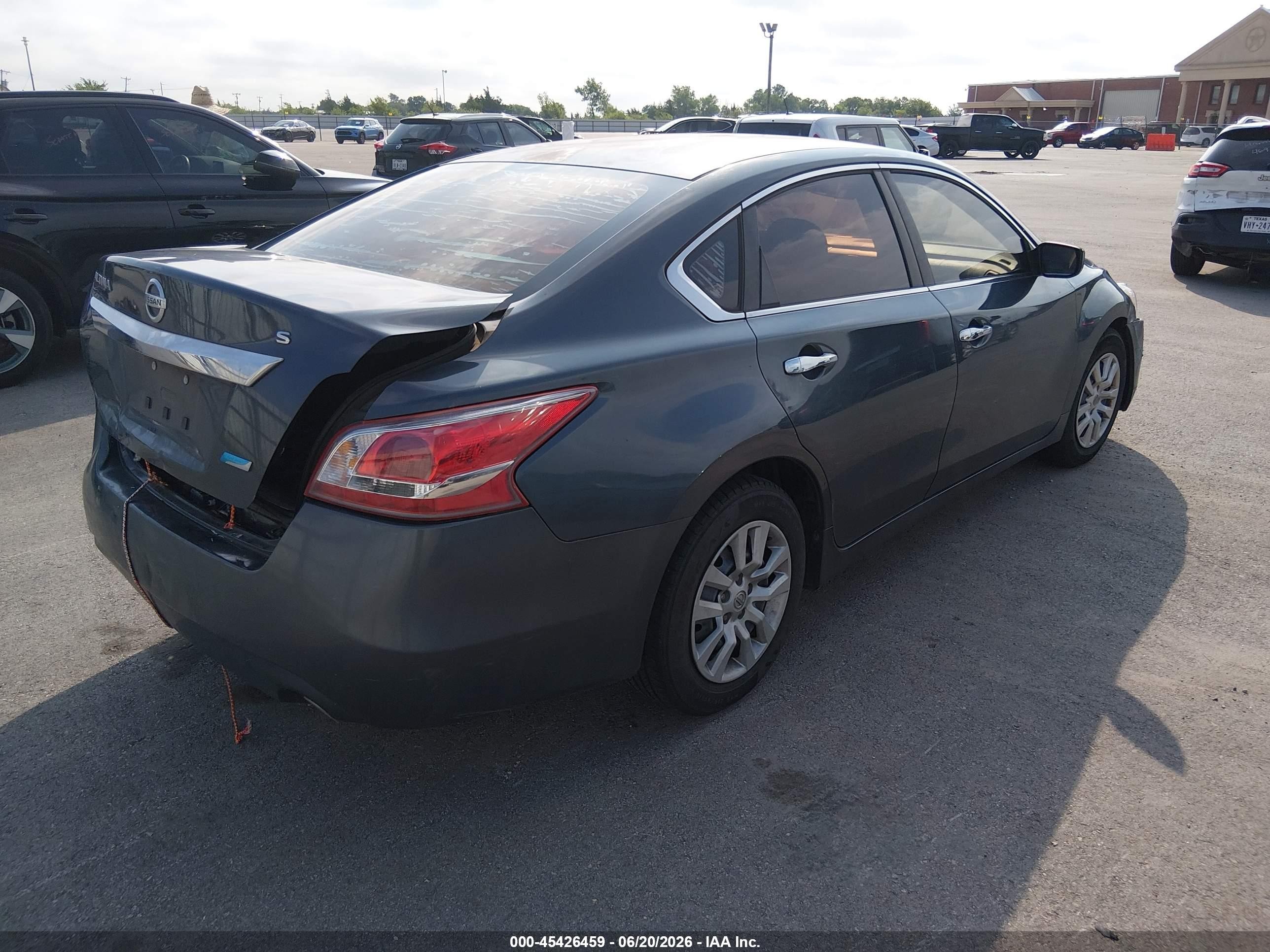 2013 Nissan Altima 2.5 S Gray vin: 1N4AL3AP6DN488569