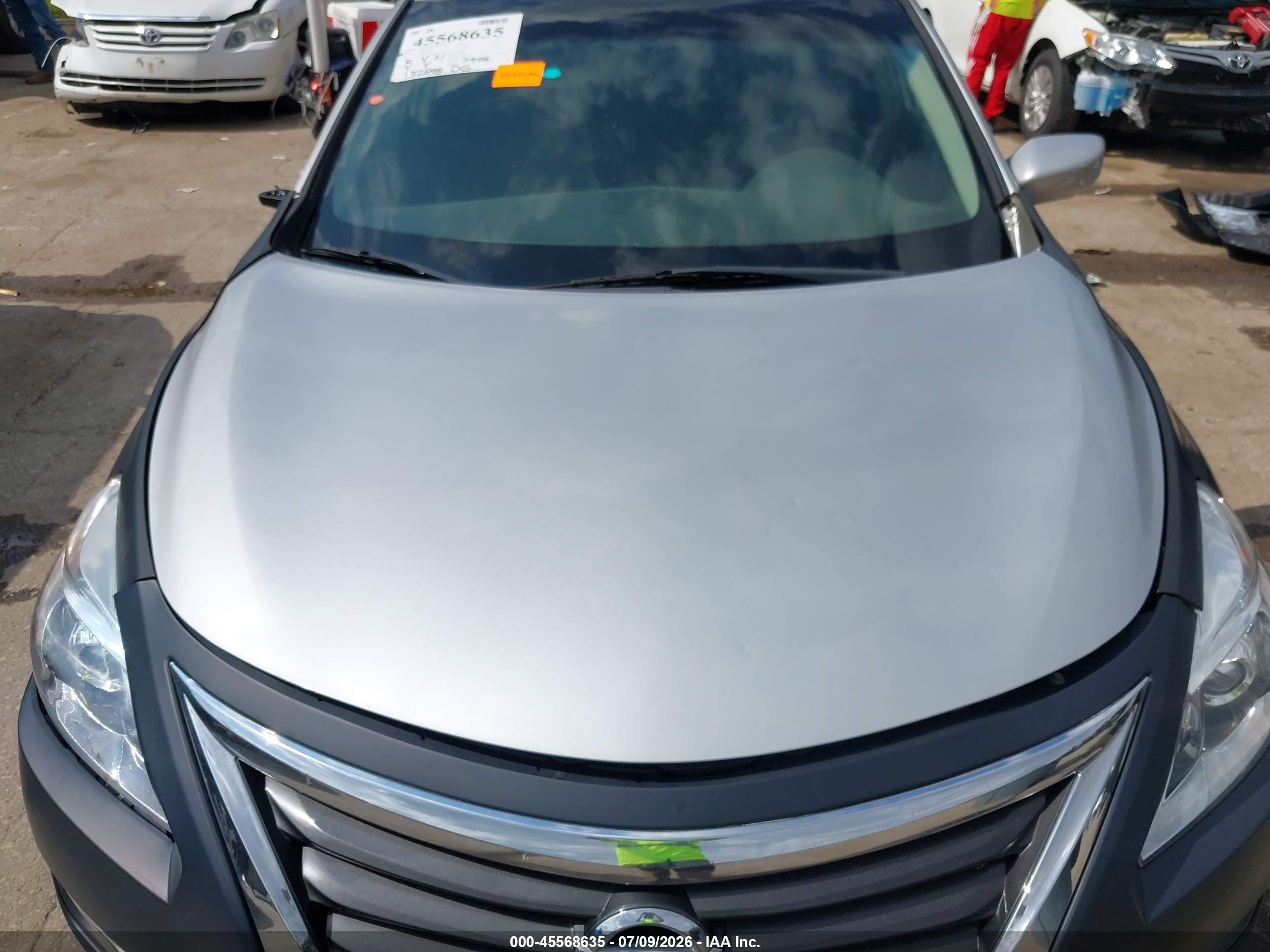 2013 Nissan Altima 2.5 S Silver vin: 1N4AL3AP6DN494792