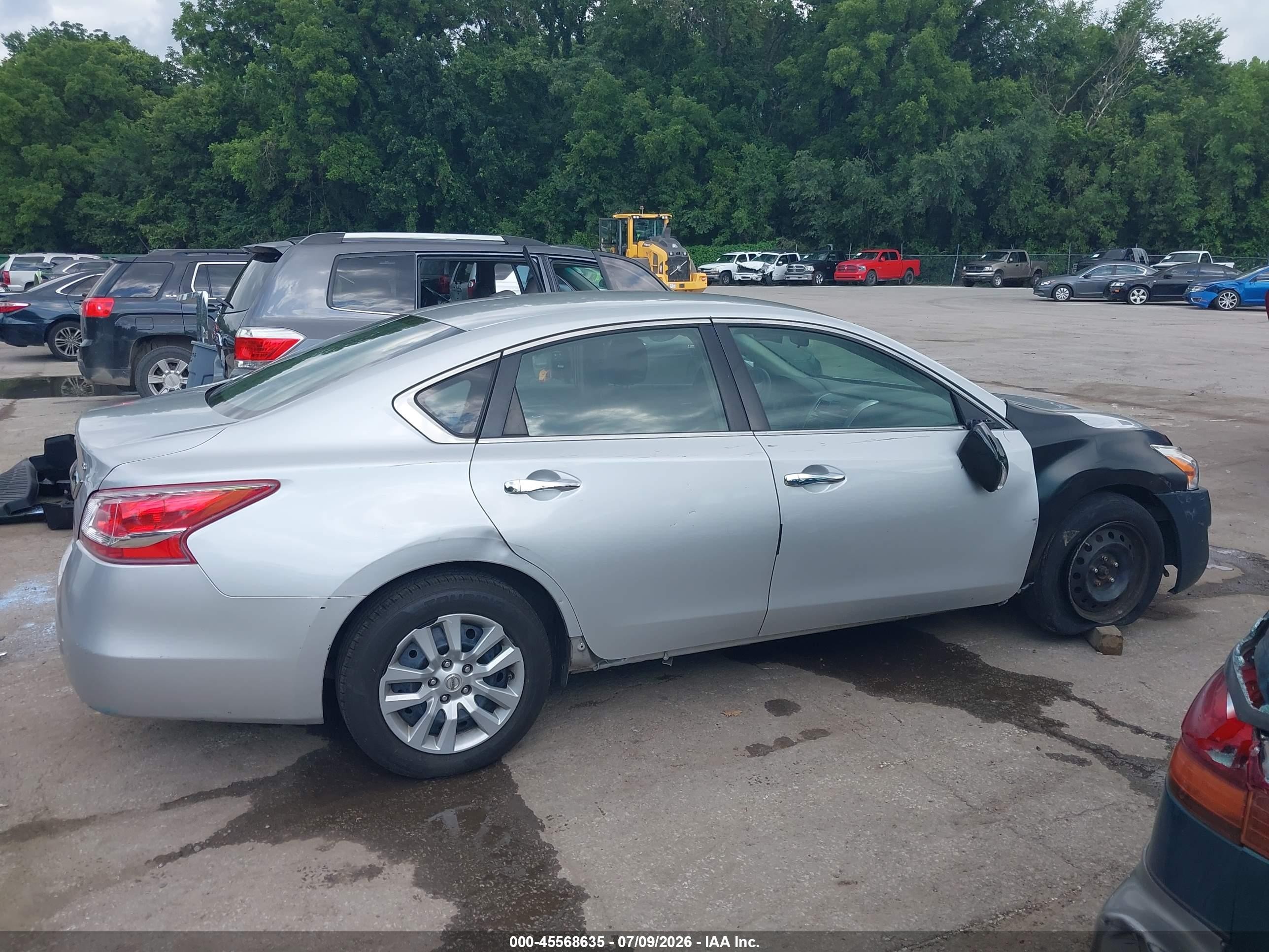 2013 Nissan Altima 2.5 S Silver vin: 1N4AL3AP6DN494792