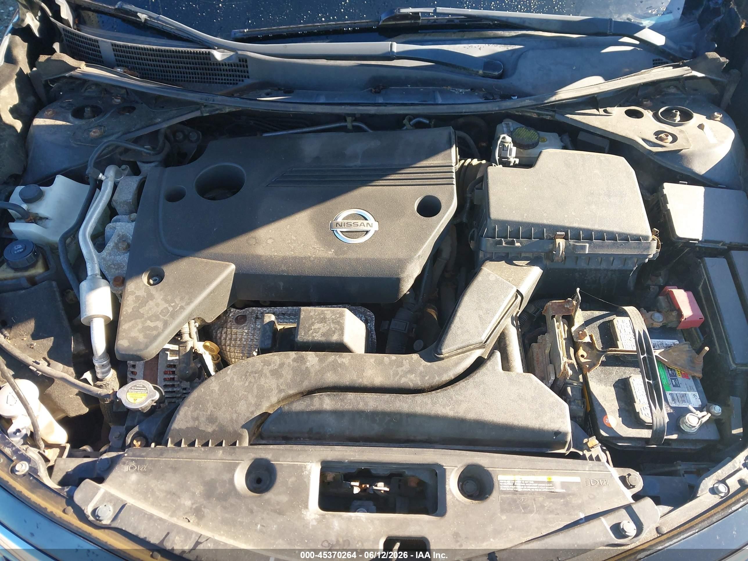 2013 Nissan Altima 2.5 S Gray vin: 1N4AL3AP6DN501143