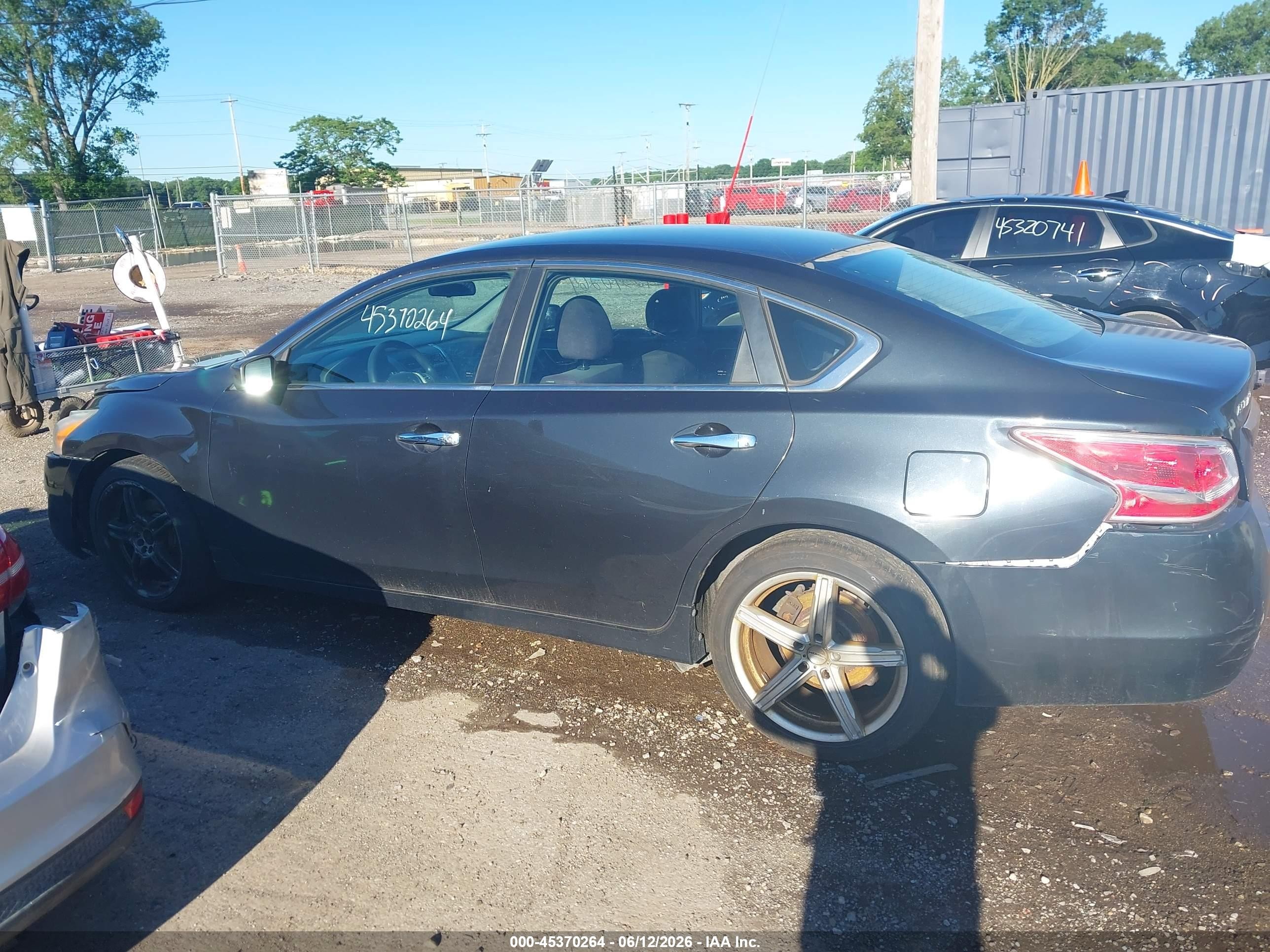 2013 Nissan Altima 2.5 S Gray vin: 1N4AL3AP6DN501143
