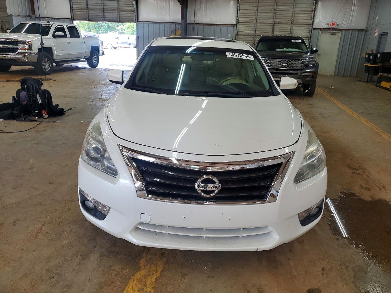 2013 Nissan Altima 2.5 White vin: 1N4AL3AP6DN504625