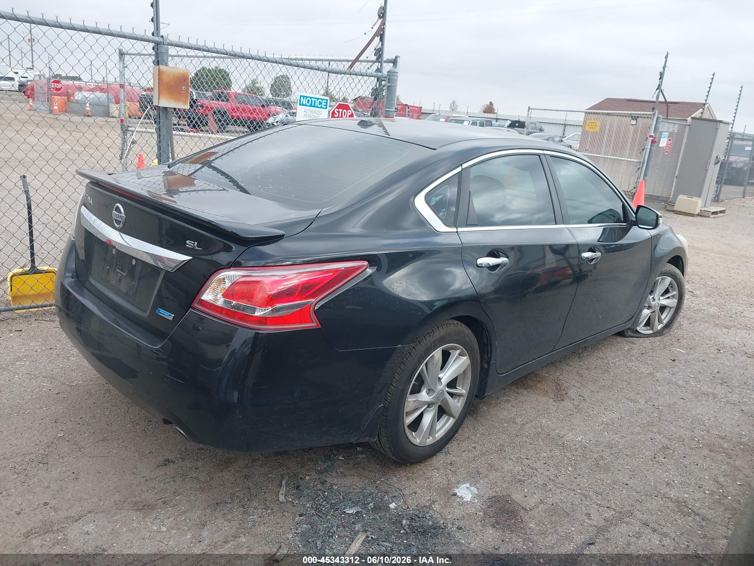 2013 Nissan Altima 2.5 Sl Черный vin: 1N4AL3AP6DN510411