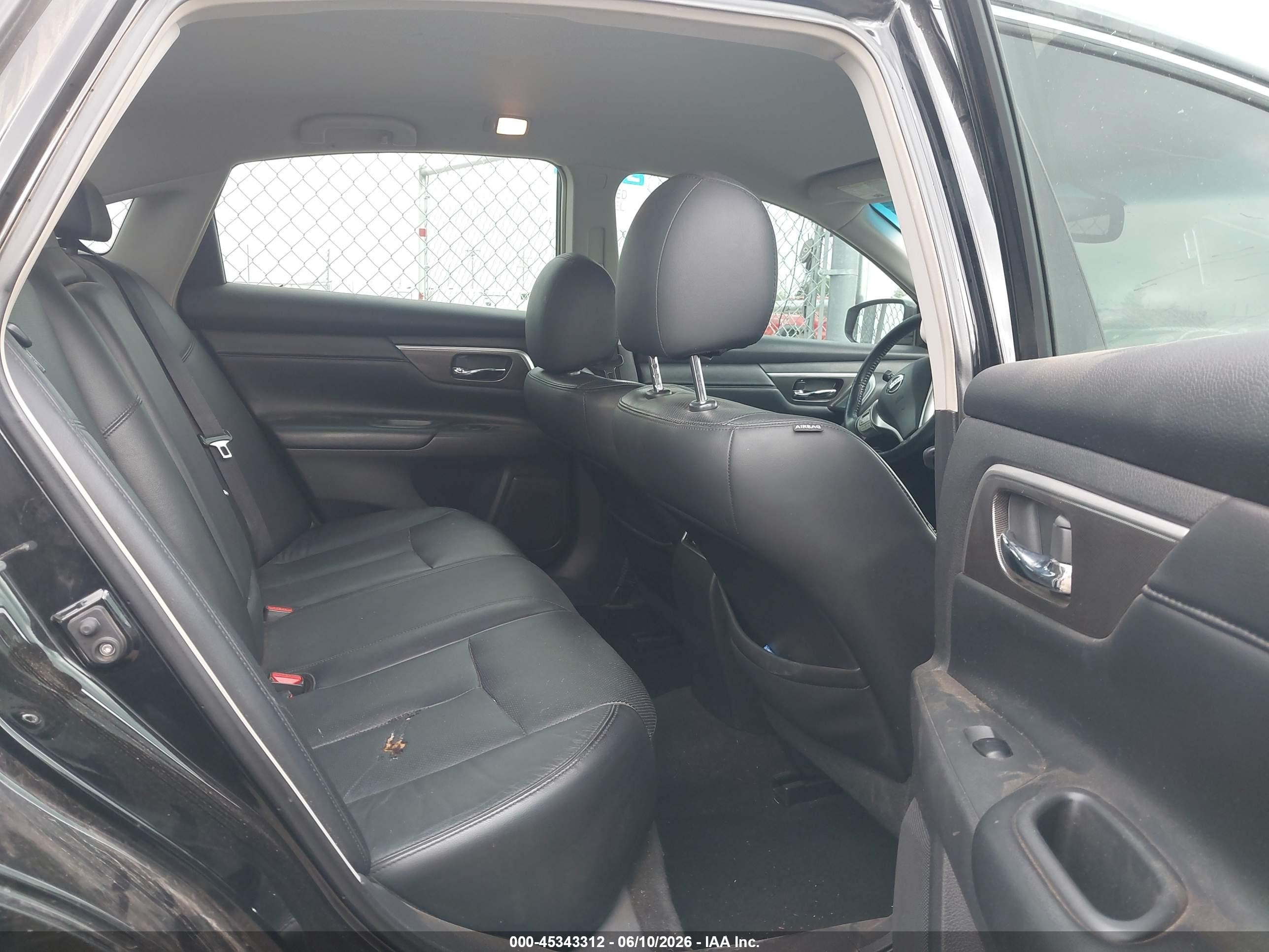2013 Nissan Altima 2.5 Sl Черный vin: 1N4AL3AP6DN510411