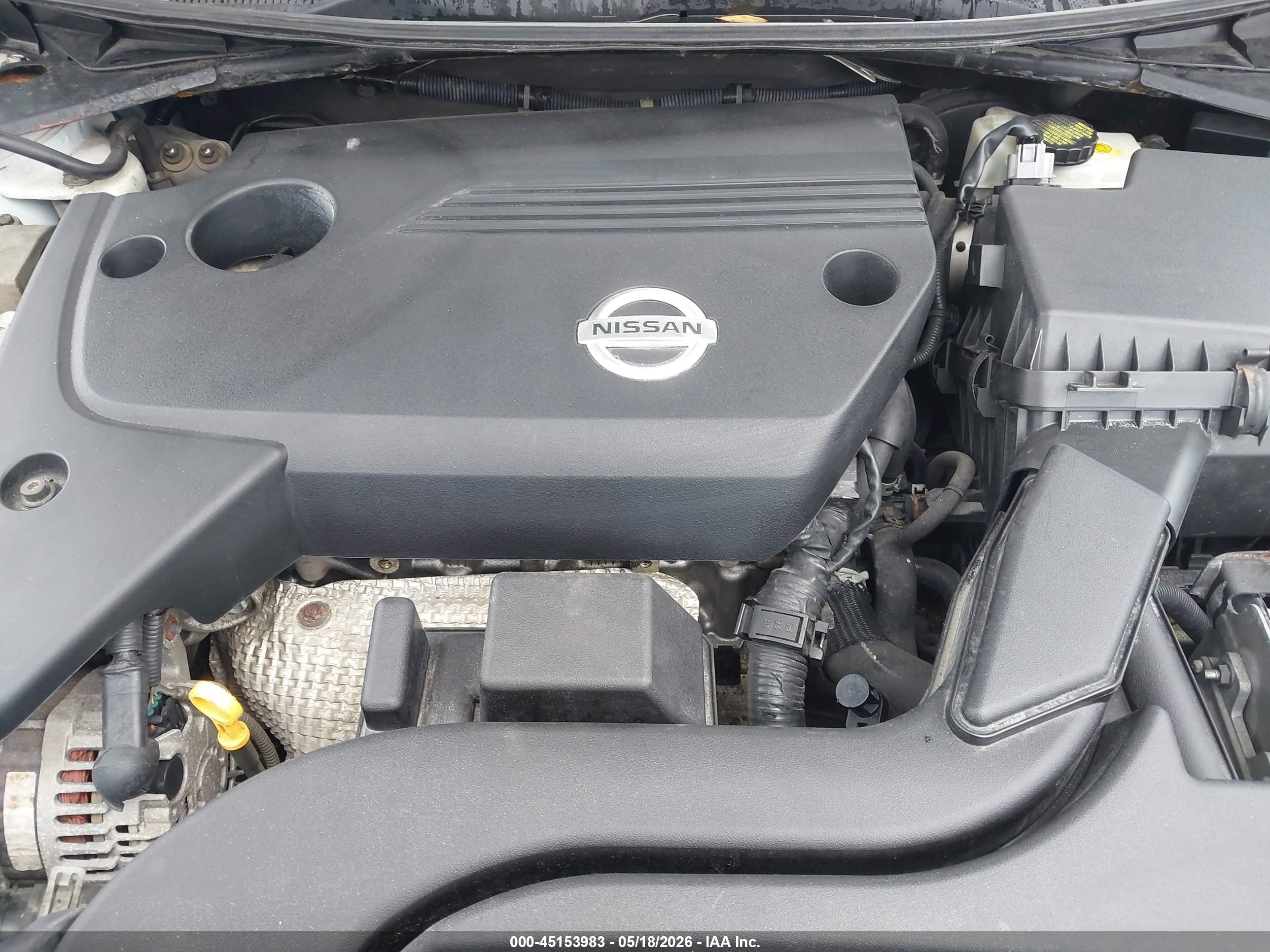 2013 Nissan Altima 2.5 S Белый vin: 1N4AL3AP6DN517990