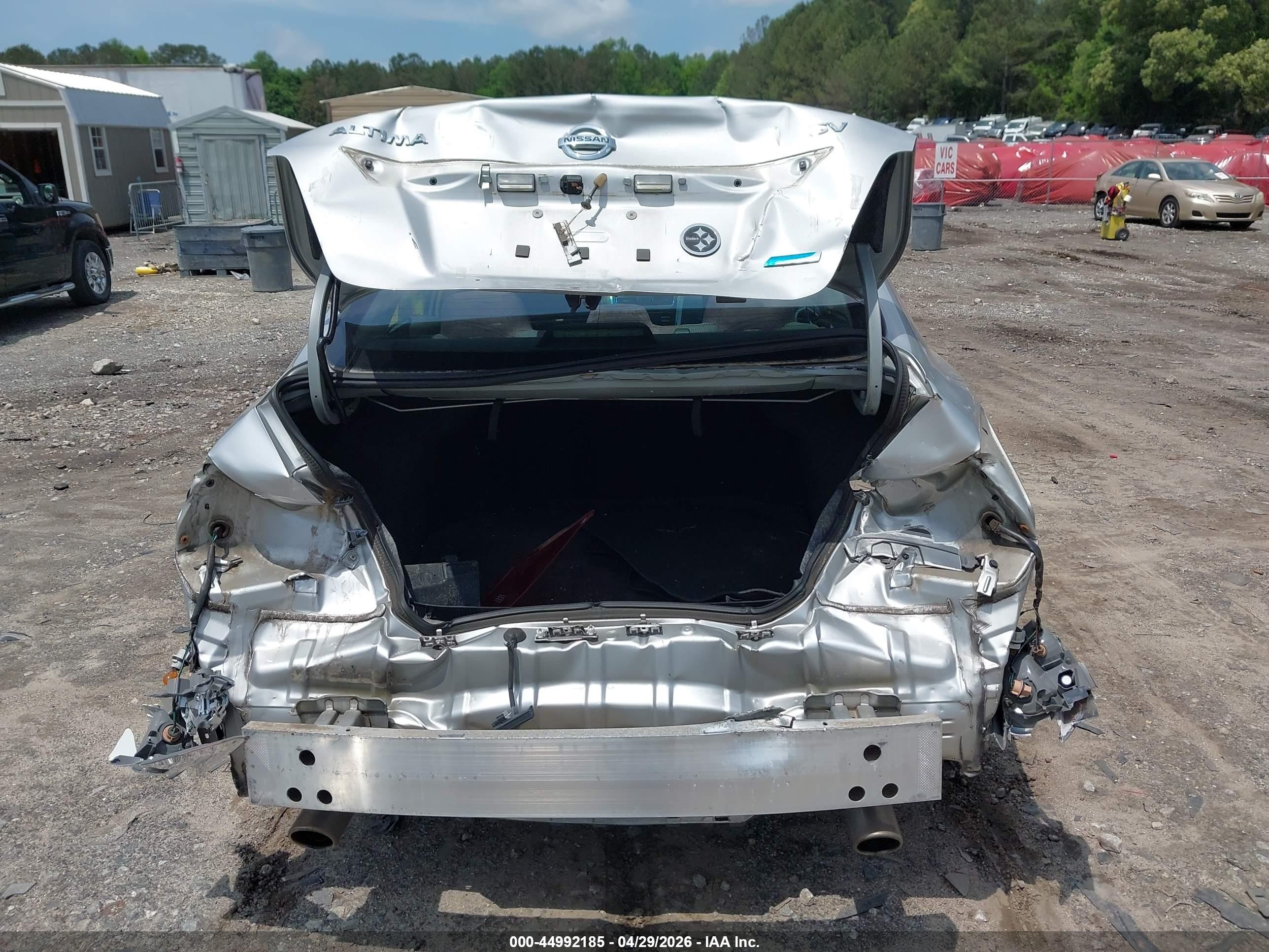 2013 Nissan Altima 2.5 Sv Silver vin: 1N4AL3AP6DN520467