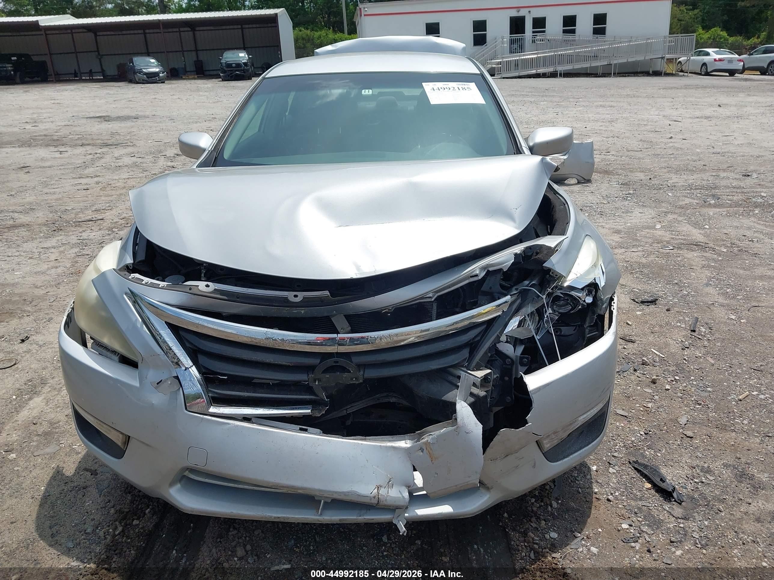 2013 Nissan Altima 2.5 Sv Silver vin: 1N4AL3AP6DN520467