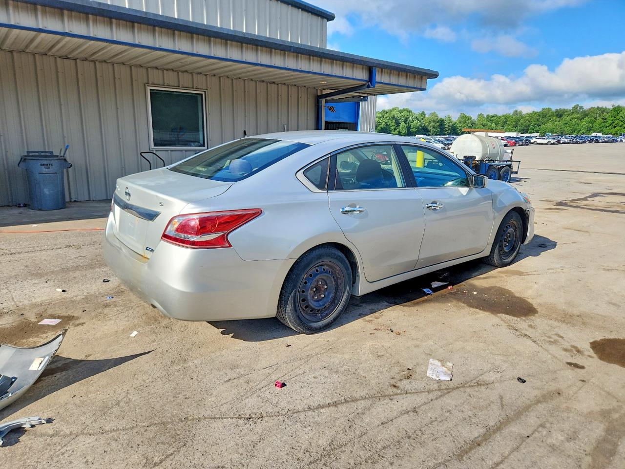 2013 Nissan Altima 2.5/s/sv/sl Silver vin: 1N4AL3AP6DN522655