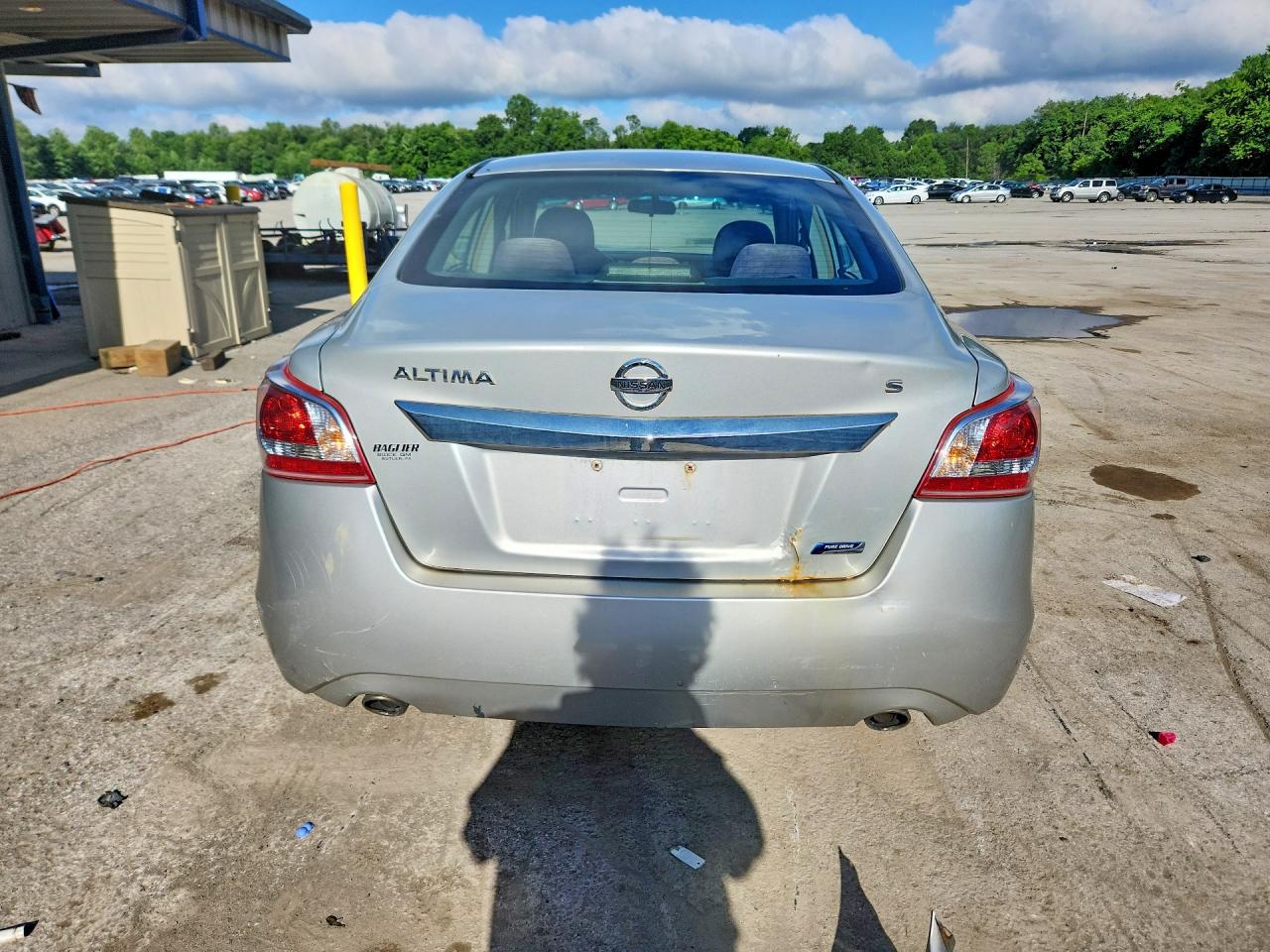 2013 Nissan Altima 2.5/s/sv/sl Silver vin: 1N4AL3AP6DN522655