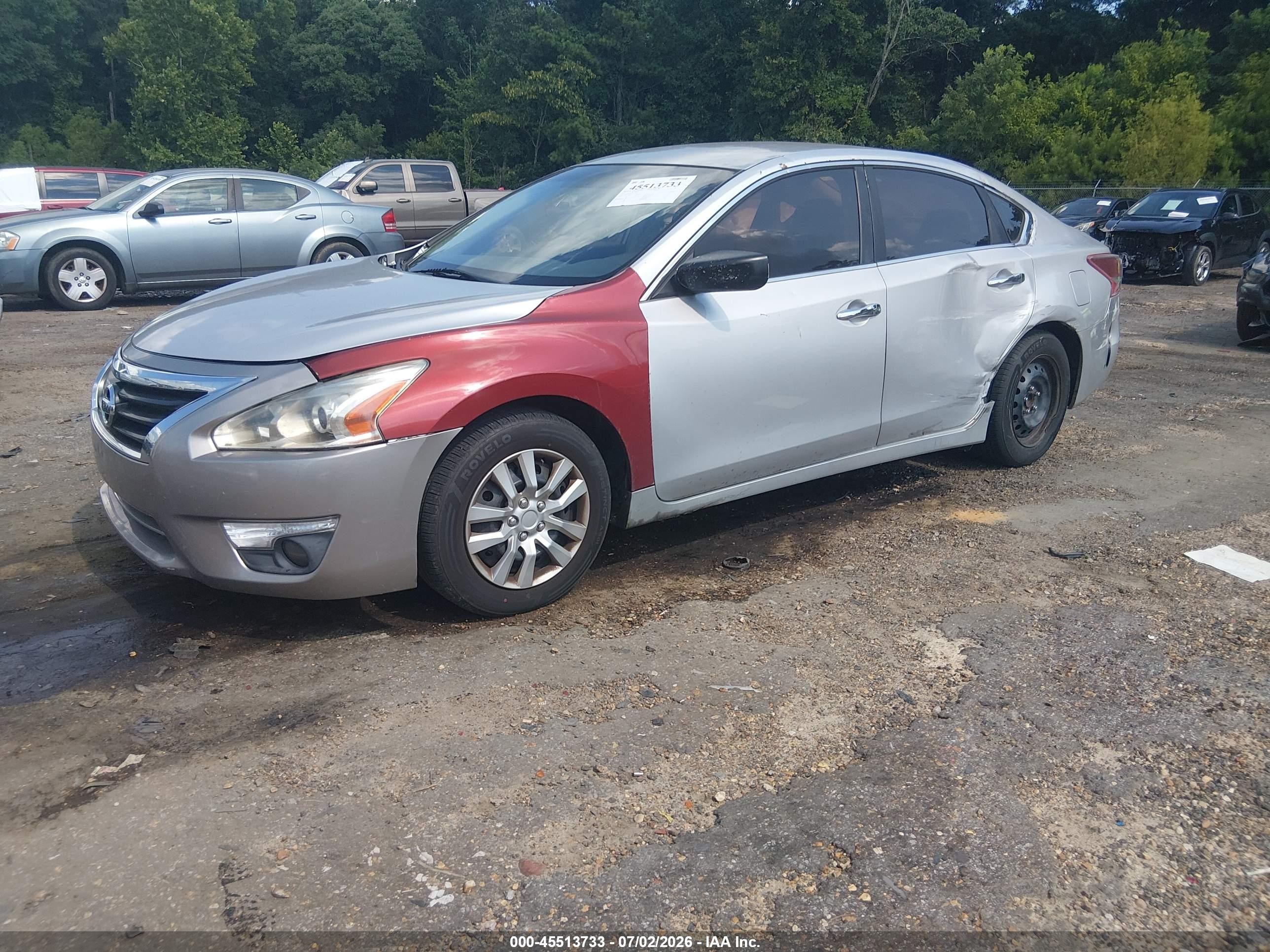 2013 Nissan Altima 2.5 S Silver vin: 1N4AL3AP6DN530285