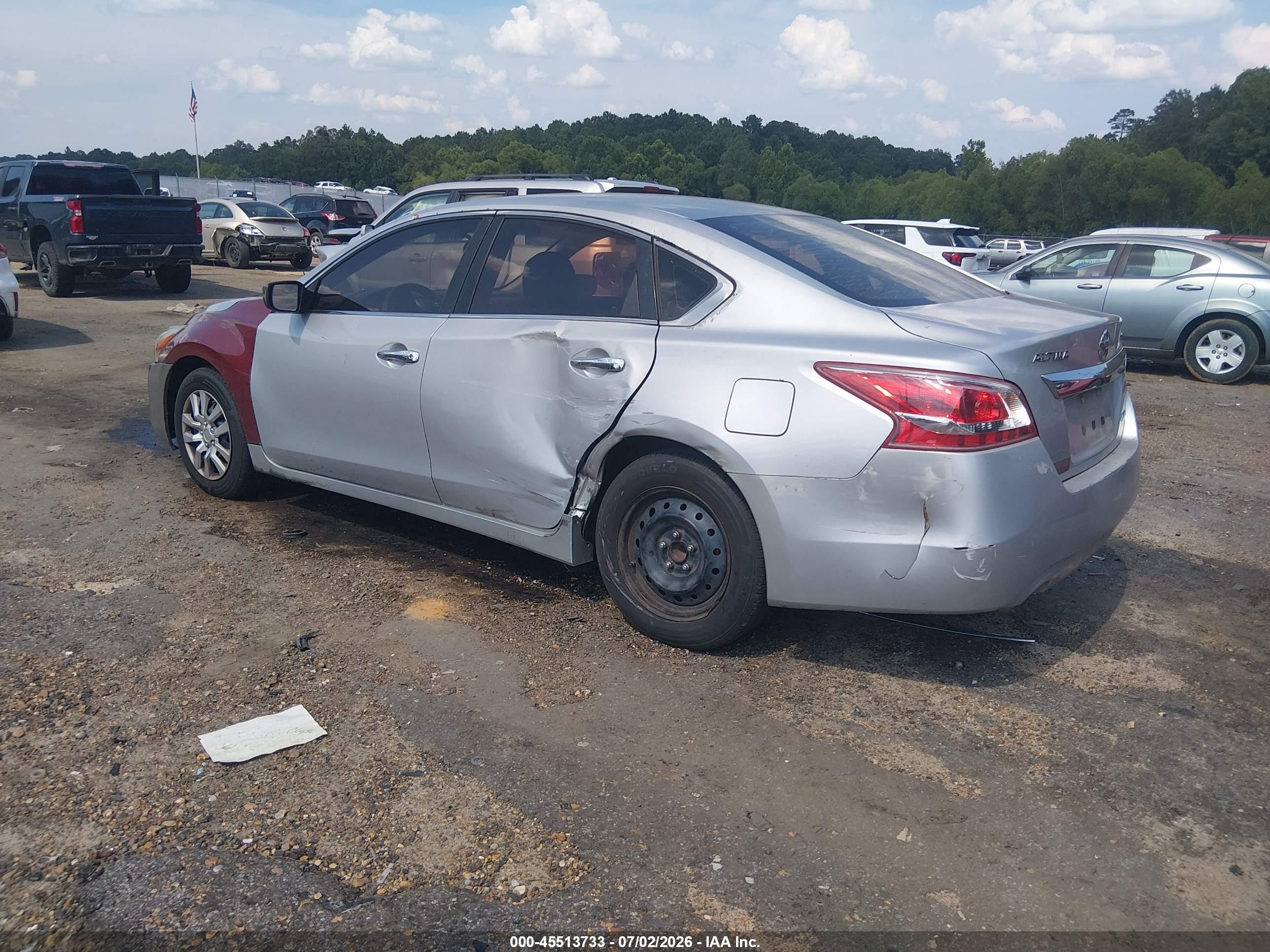 2013 Nissan Altima 2.5 S Silver vin: 1N4AL3AP6DN530285