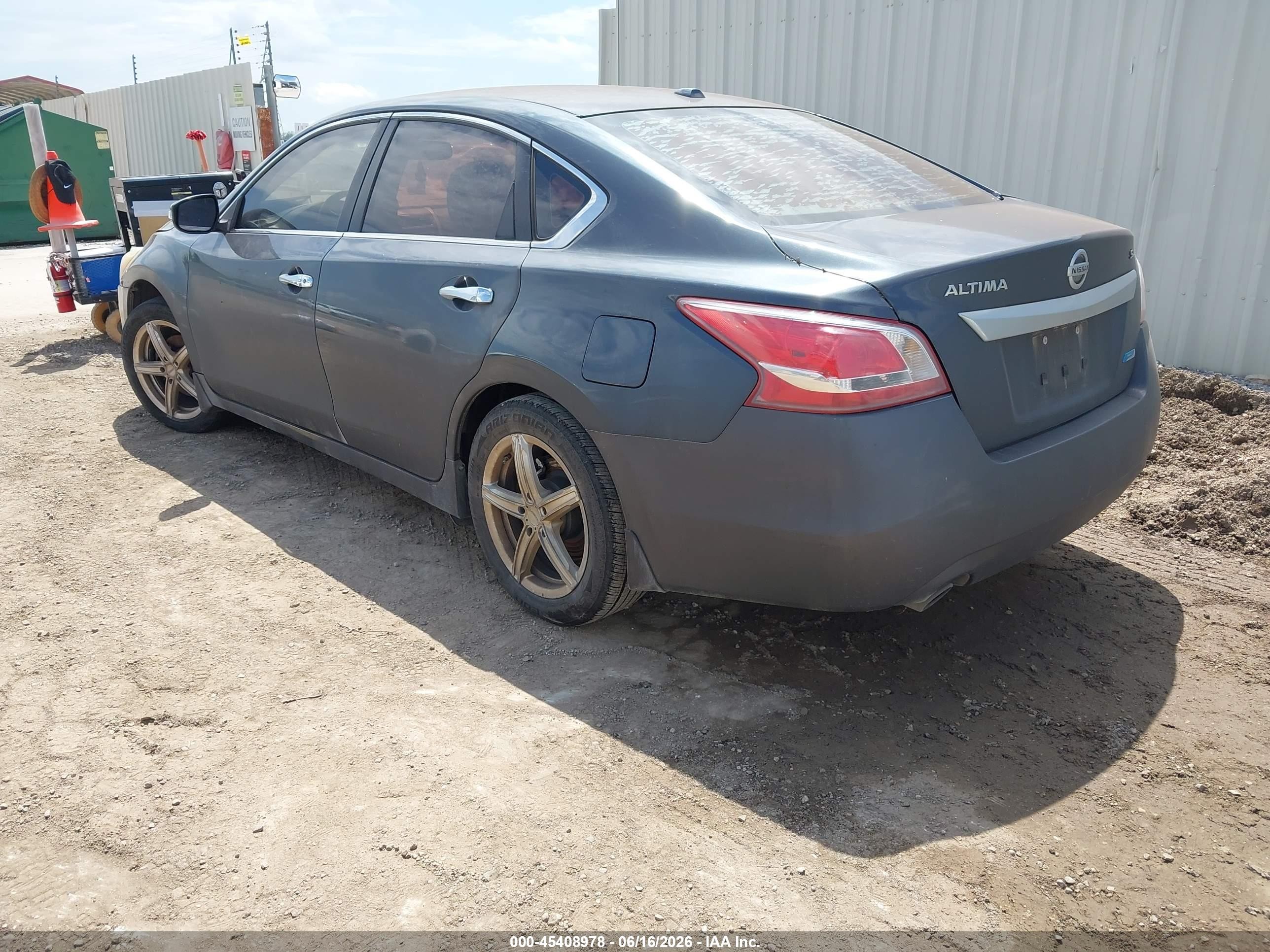 2013 Nissan Altima 2.5 Sl Gray vin: 1N4AL3AP6DN537916