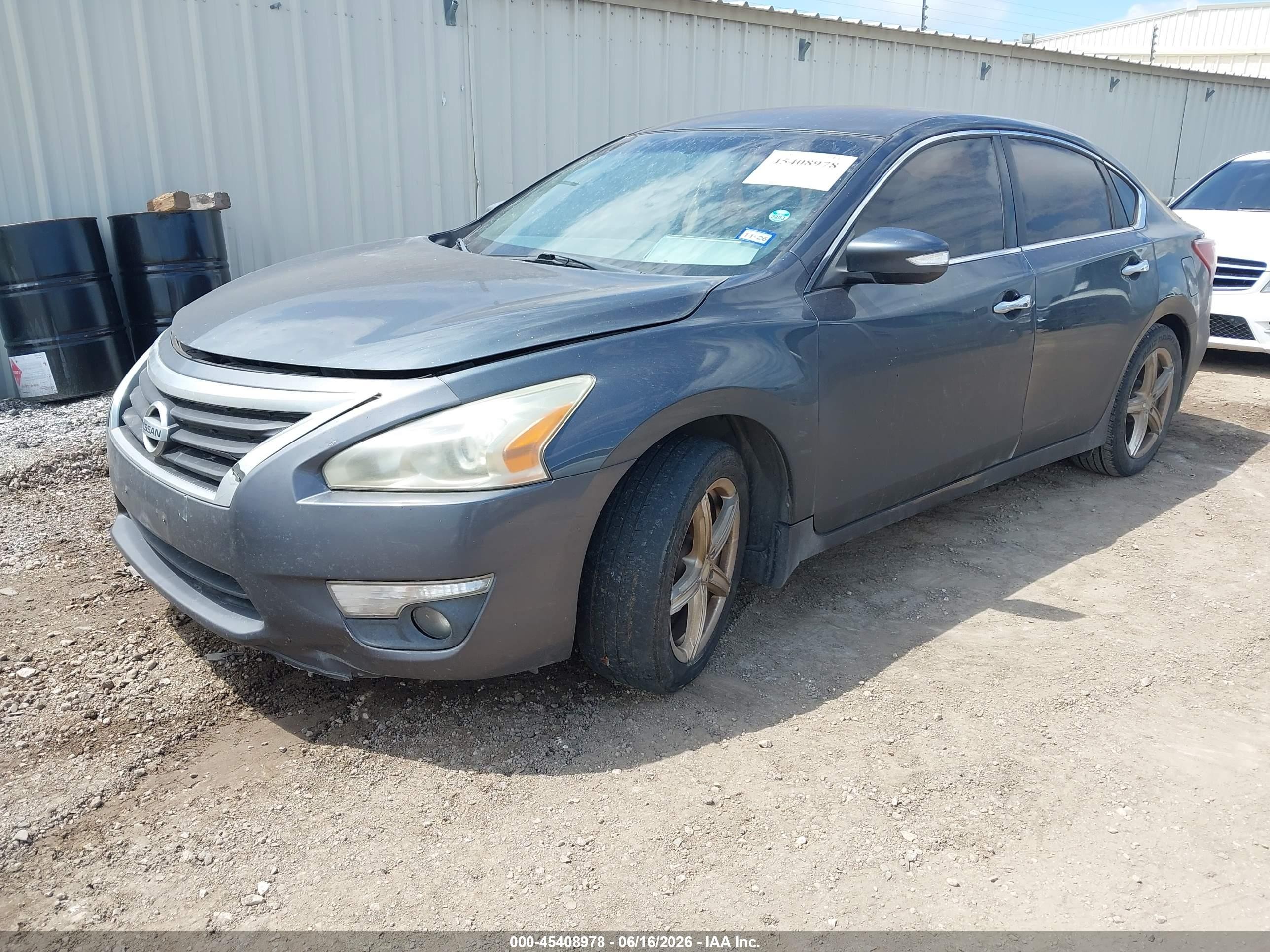 2013 Nissan Altima 2.5 Sl Gray vin: 1N4AL3AP6DN537916