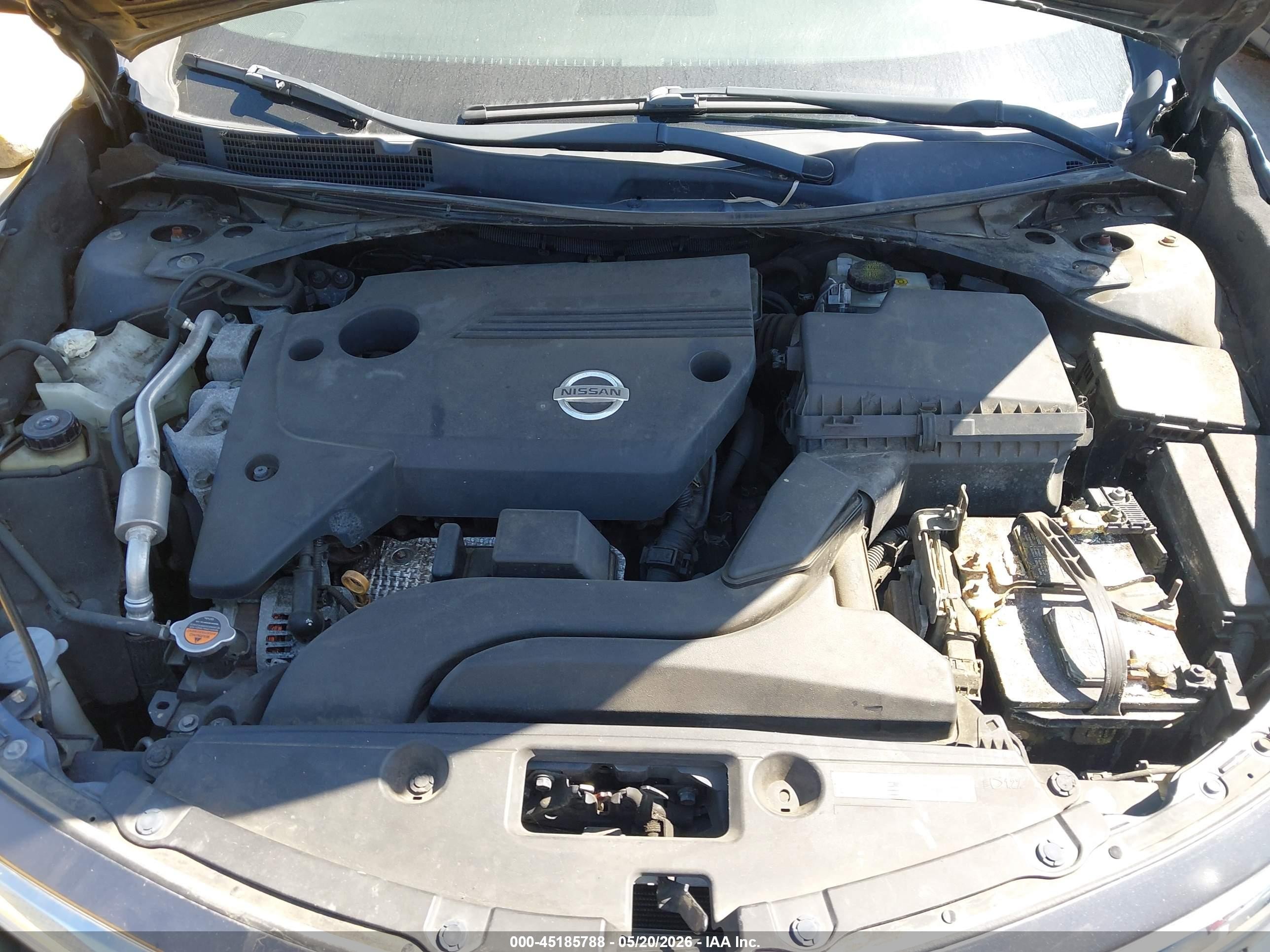 2013 Nissan Altima 2.5 S Серый vin: 1N4AL3AP6DN541903