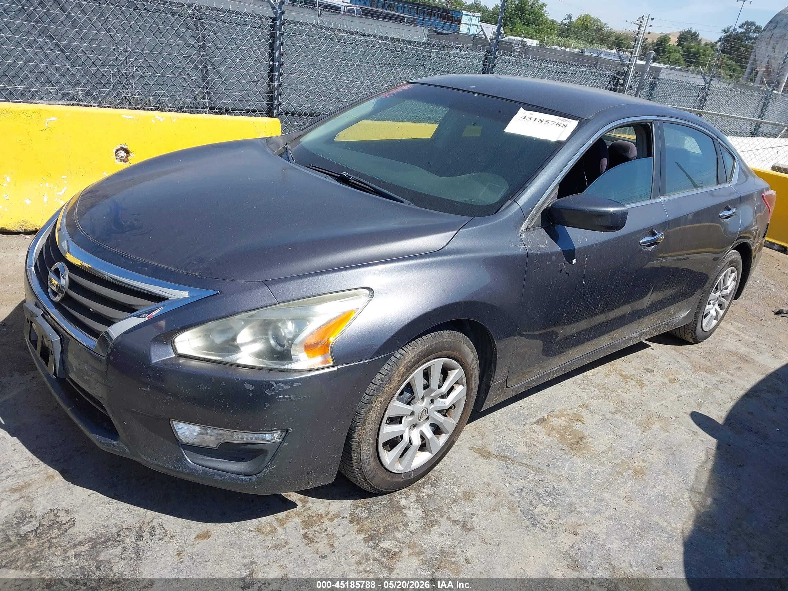 2013 Nissan Altima 2.5 S Серый vin: 1N4AL3AP6DN541903