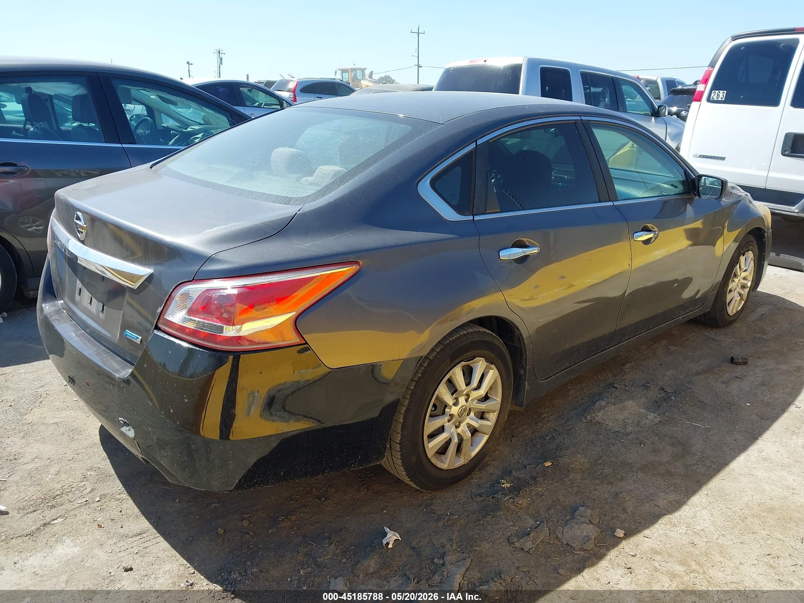 2013 Nissan Altima 2.5 S Серый vin: 1N4AL3AP6DN541903