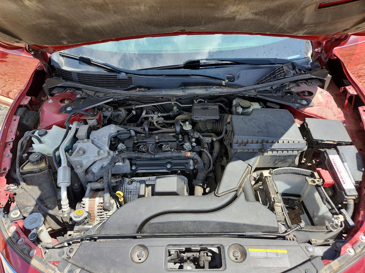 2013 Nissan Altima 2.5 Red vin: 1N4AL3AP6DN545918