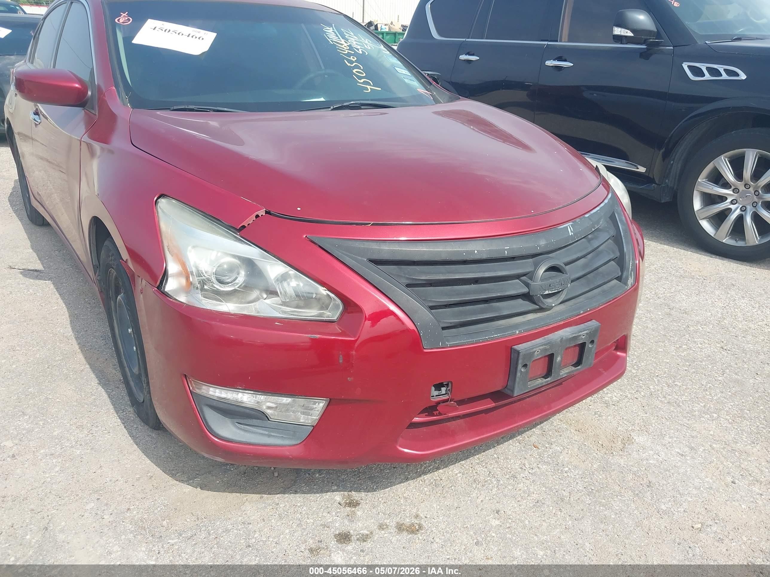 2013 Nissan Altima 2.5 S Burgundy vin: 1N4AL3AP6DN549922