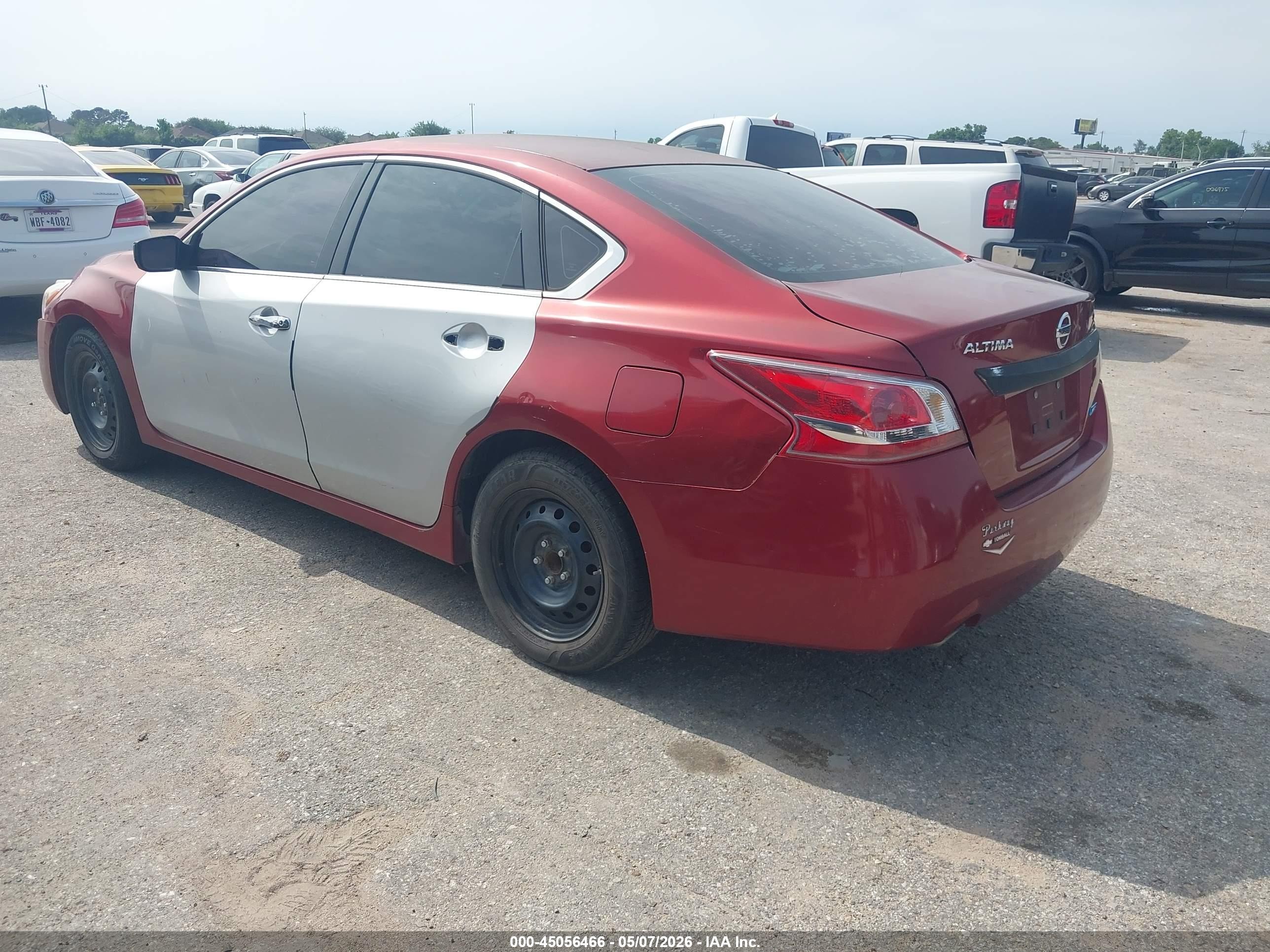 2013 Nissan Altima 2.5 S Burgundy vin: 1N4AL3AP6DN549922