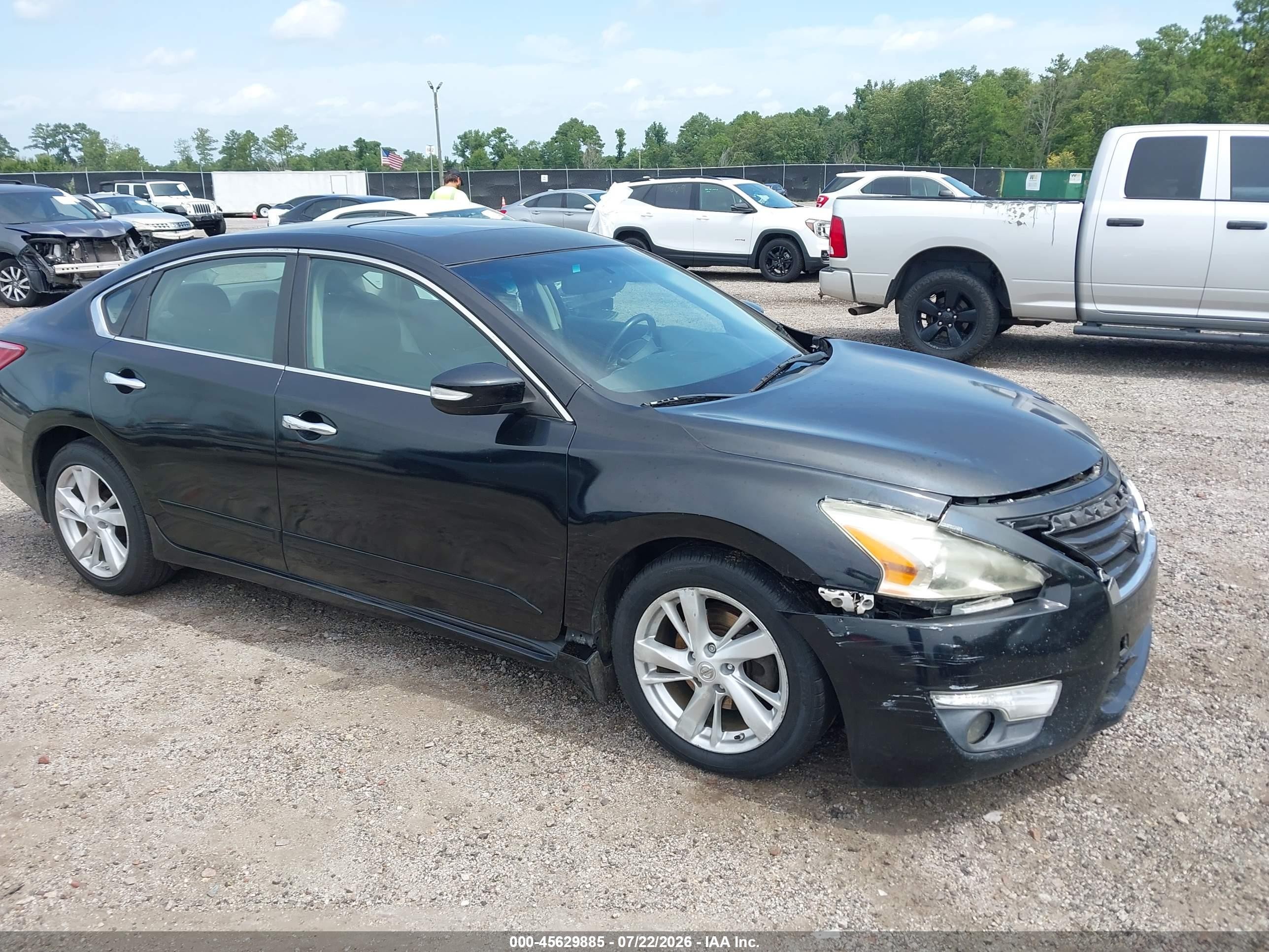 2013 Nissan Altima 2.5 Sl Black vin: 1N4AL3AP6DN556613